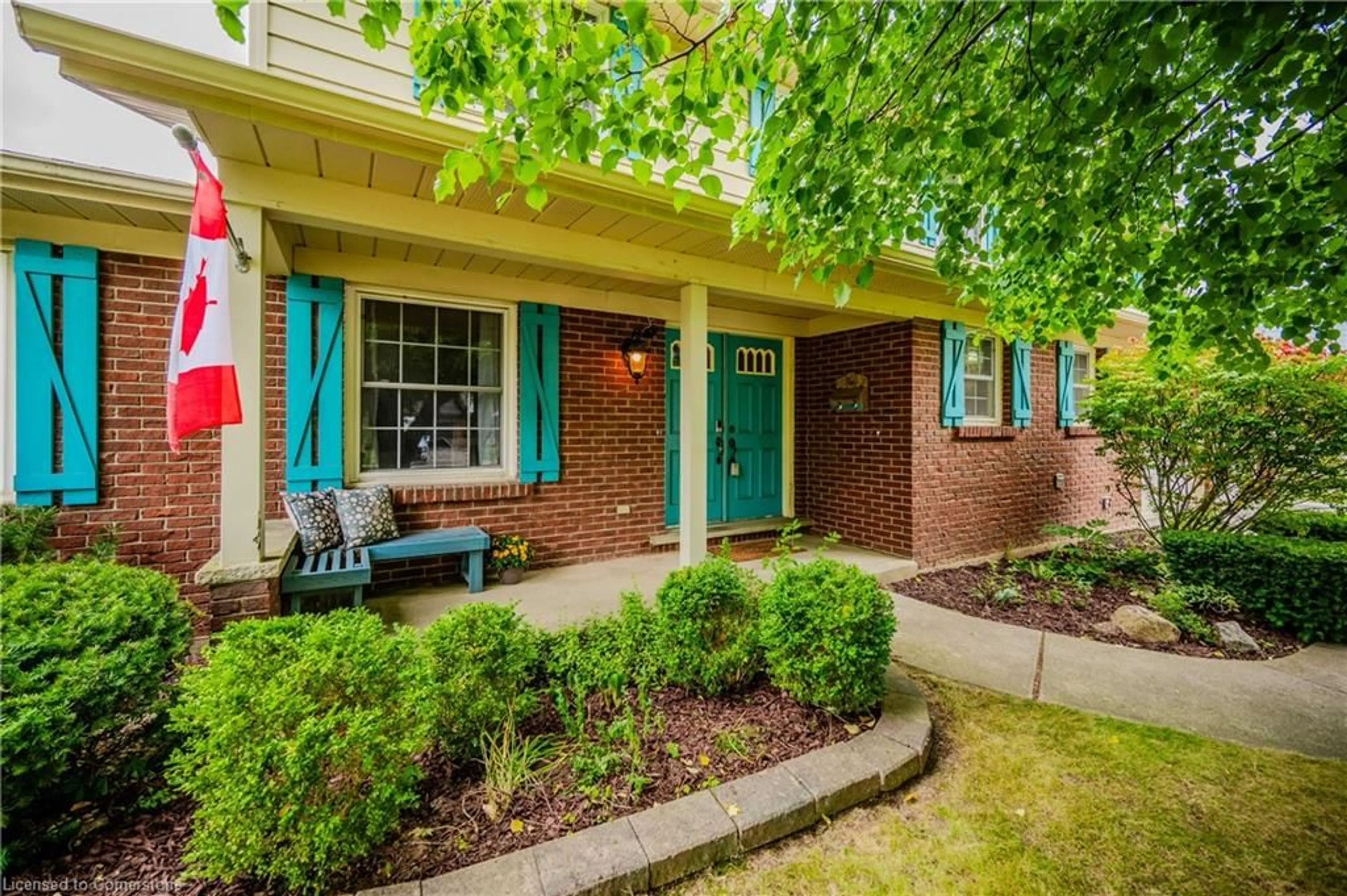 Home with brick exterior material, street for 414 Warrington Dr, Waterloo Ontario N2L 2P8