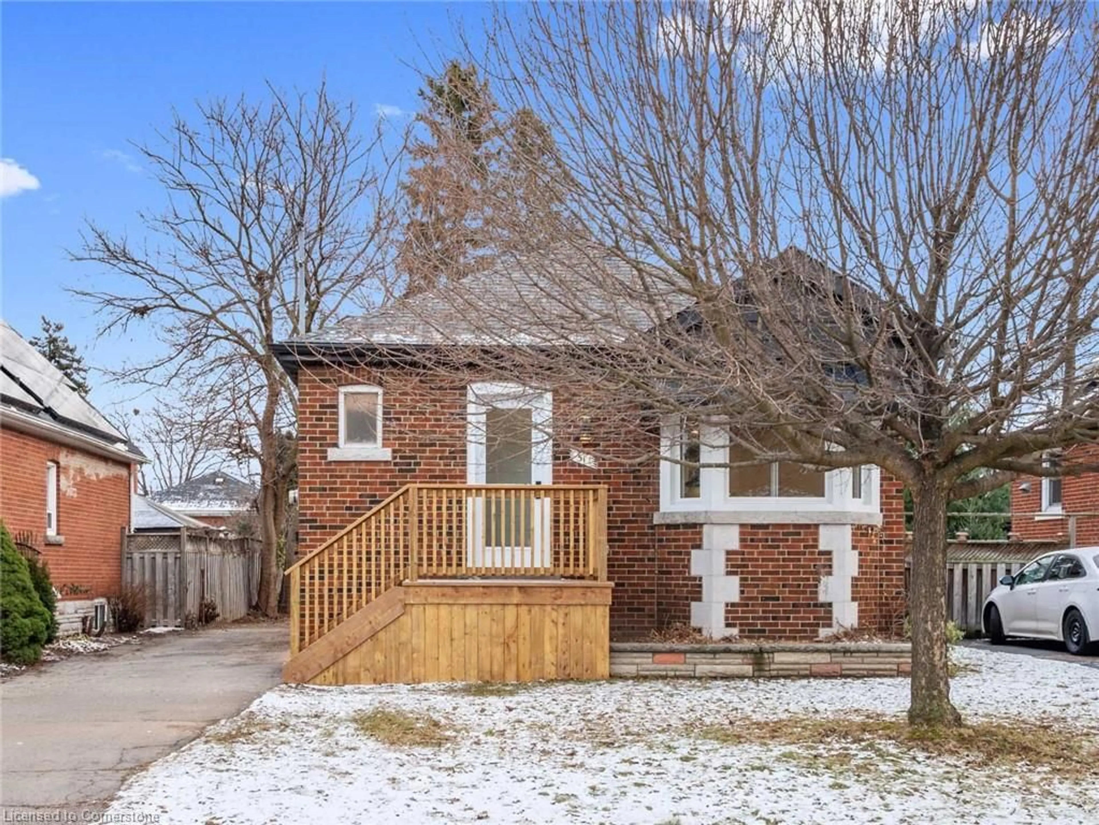 Home with brick exterior material, street for 51 Woodbridge Rd, Hamilton Ontario L8K 3C8