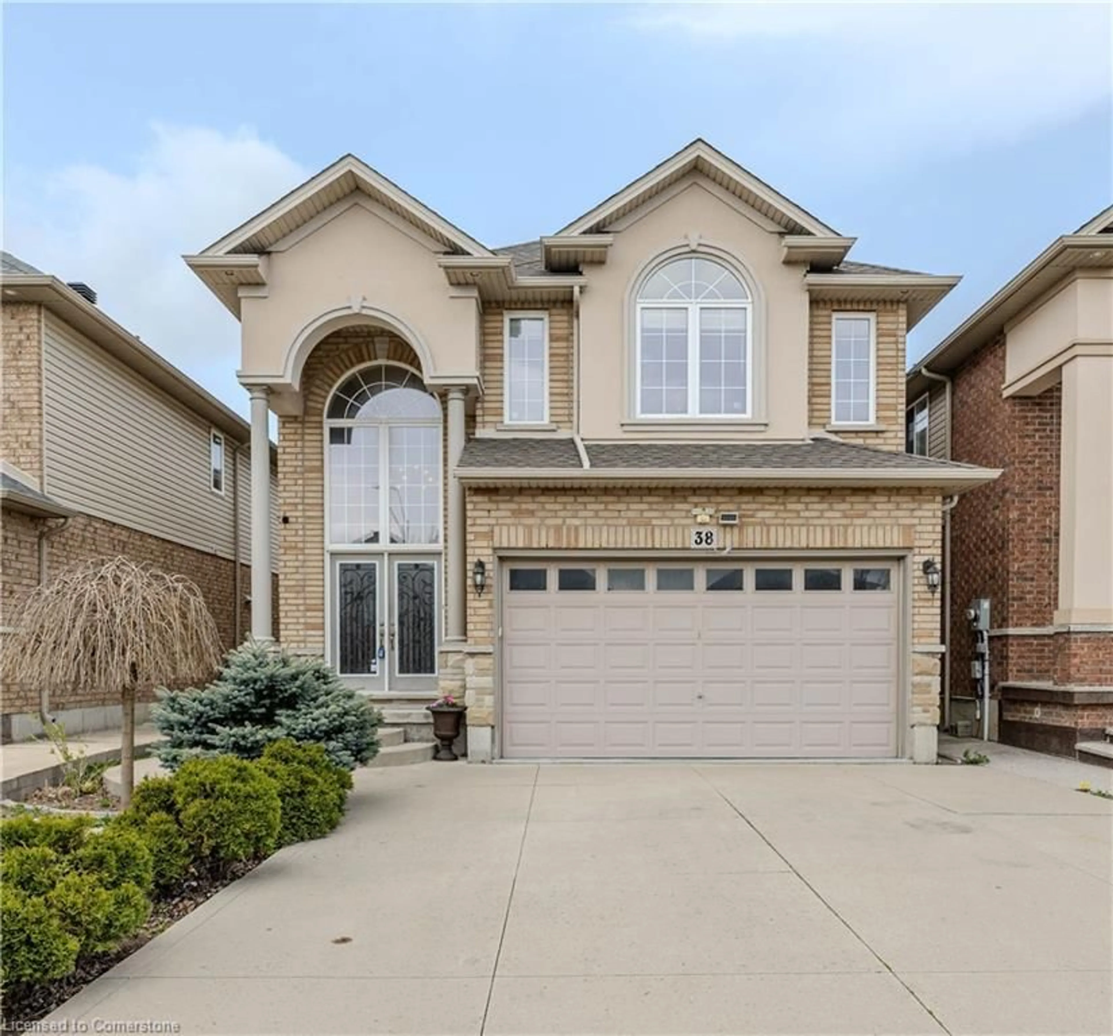 Home with brick exterior material, street for 38 Assisi St, Hamilton Ontario L8W 0A5