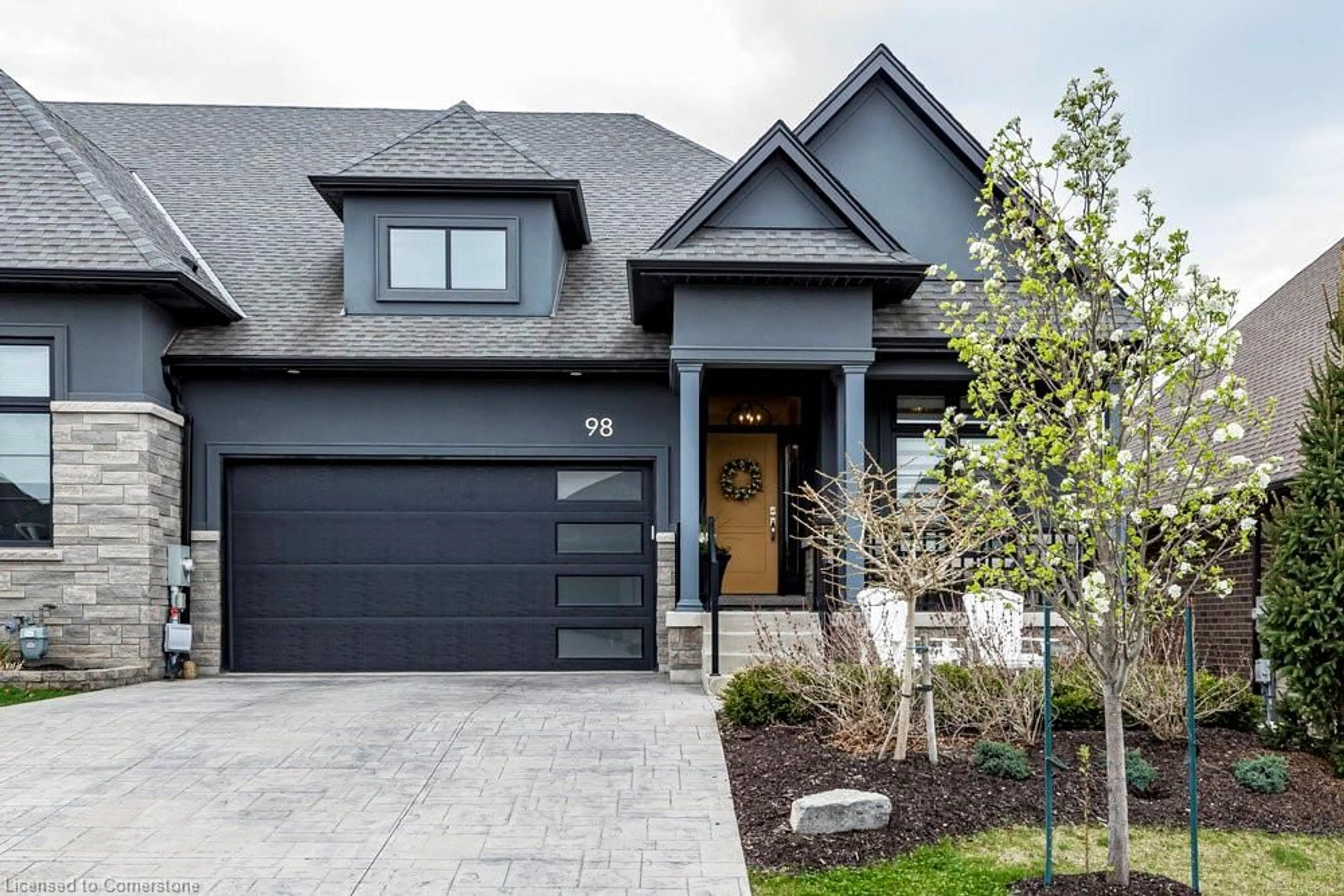 Home with brick exterior material, street for 98 Carrick Trail, Welland Ontario L3B 0E8