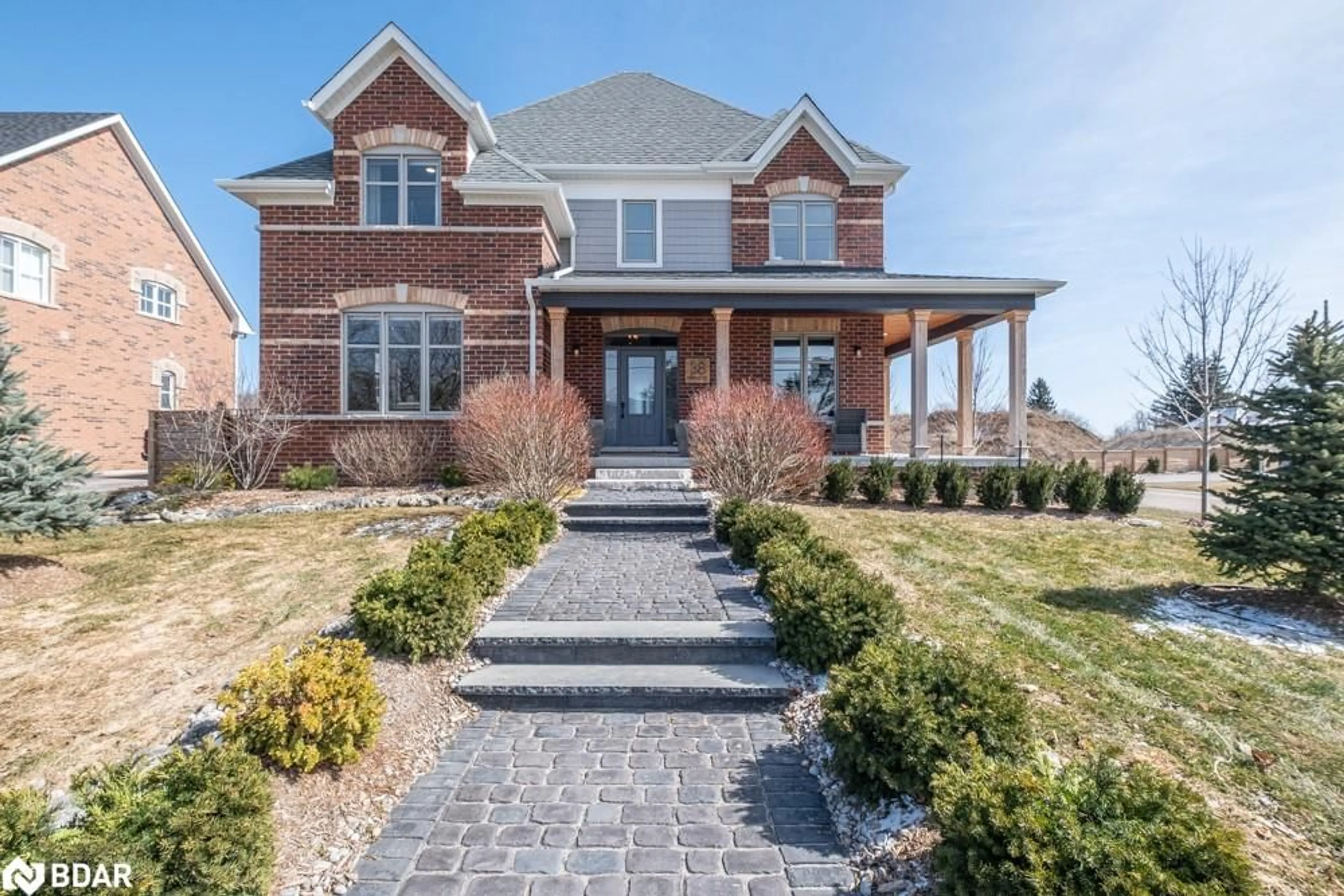 Home with brick exterior material, street for 38 Nelson Street St, Creemore Ontario L0M 1G0
