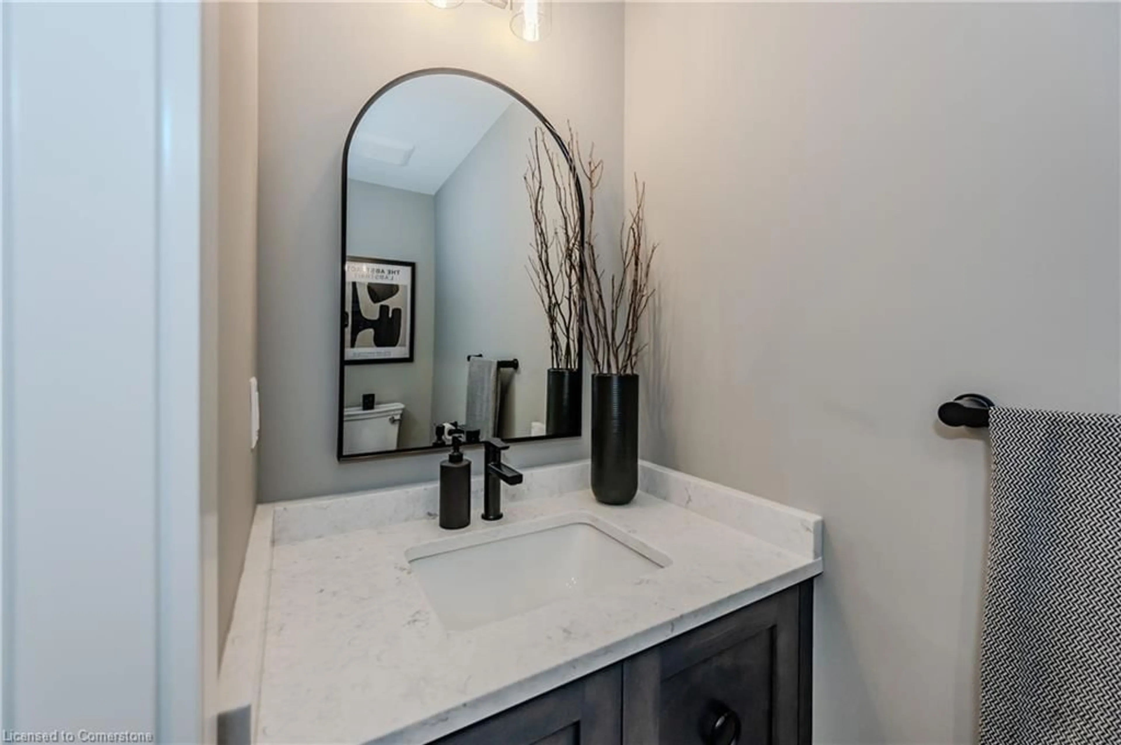 Contemporary bathroom, ceramic/tile floor for 56 Walker Rd, Ingersoll Ontario N5C 4H3