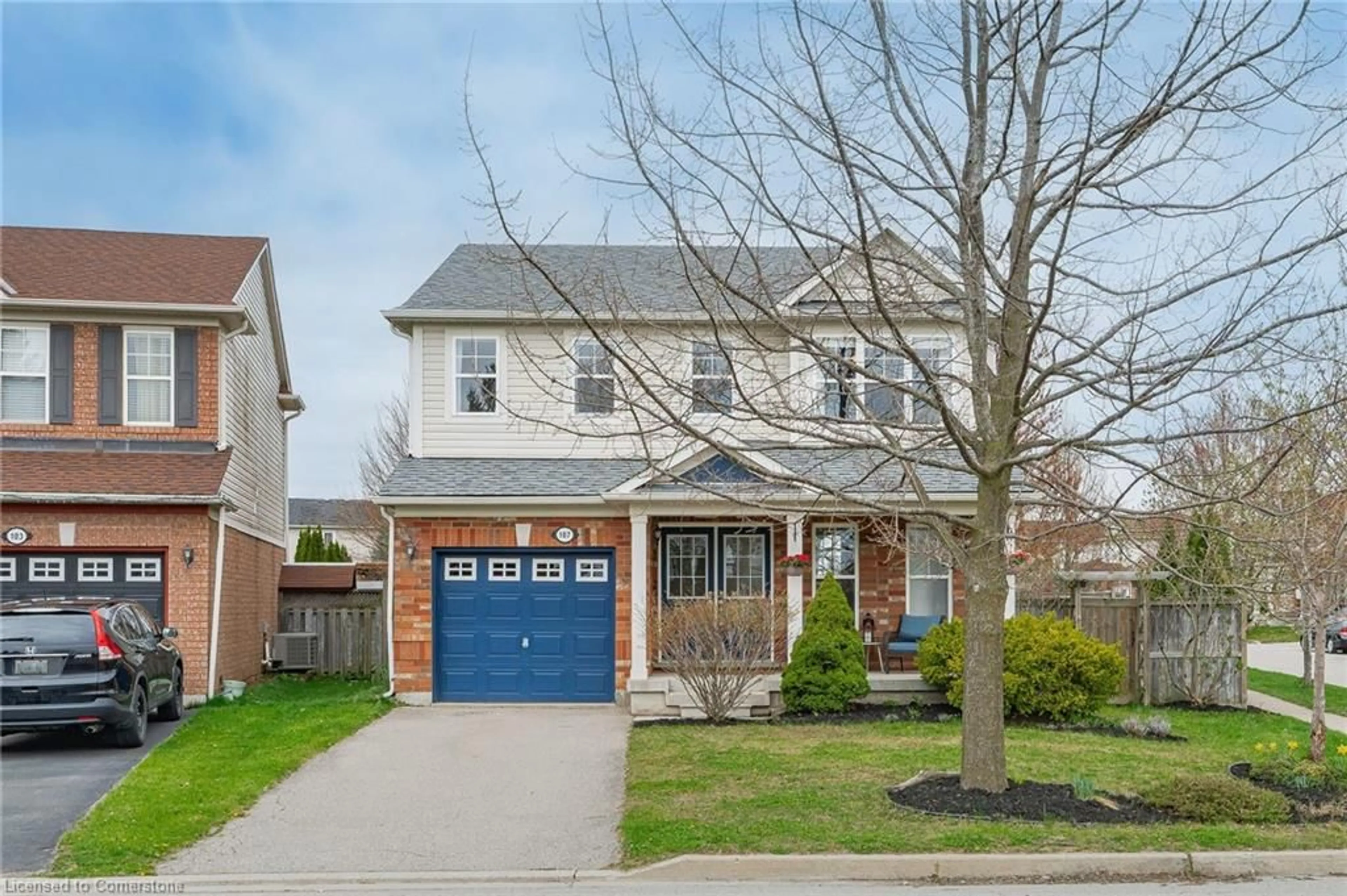 Home with brick exterior material, street for 107 Garth Massey Dr, Cambridge Ontario N1T 2G7