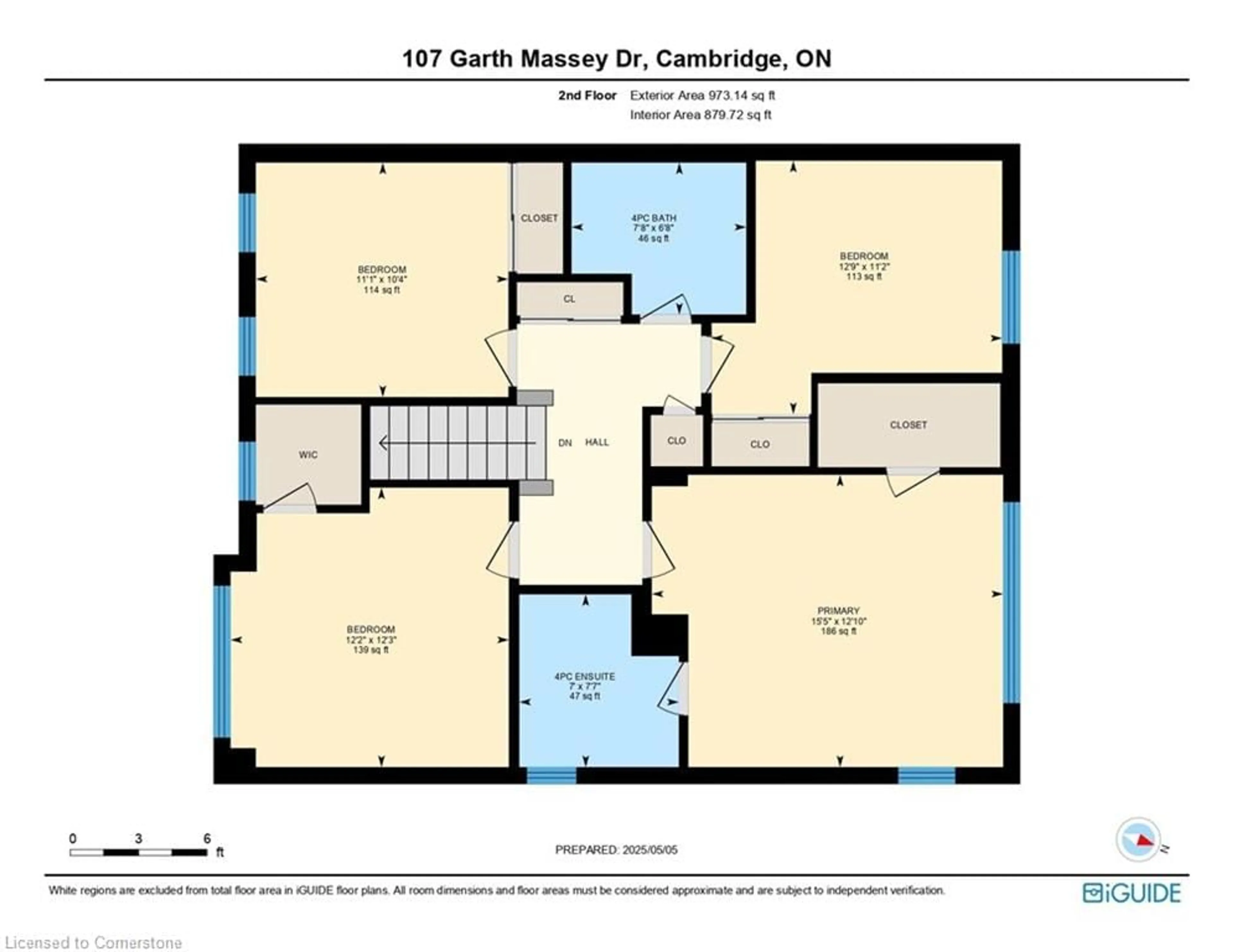 Floor plan for 107 Garth Massey Dr, Cambridge Ontario N1T 2G7