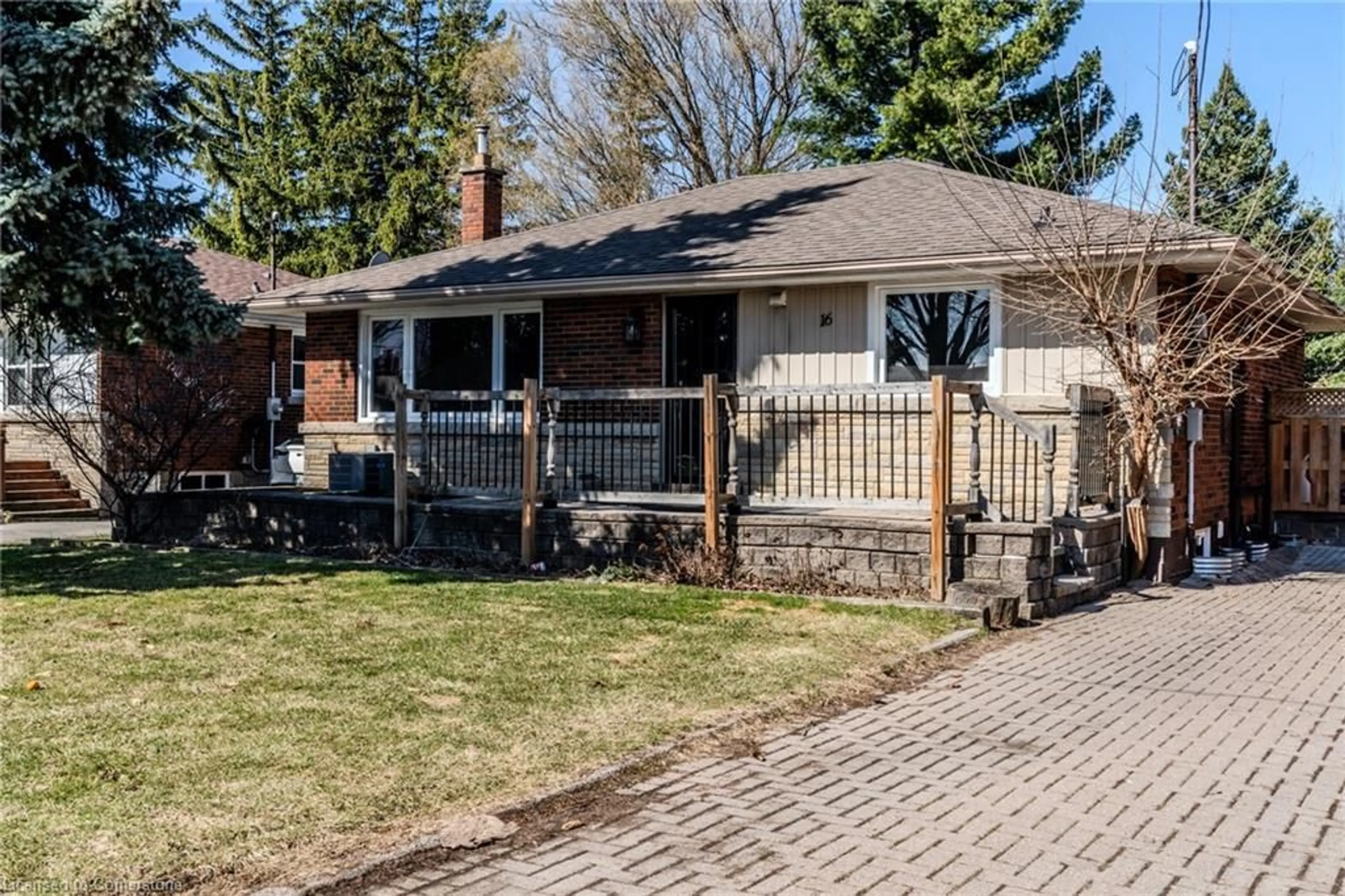 Home with brick exterior material, street for 16 Toby Cres, Hamilton Ontario L8T 2N6
