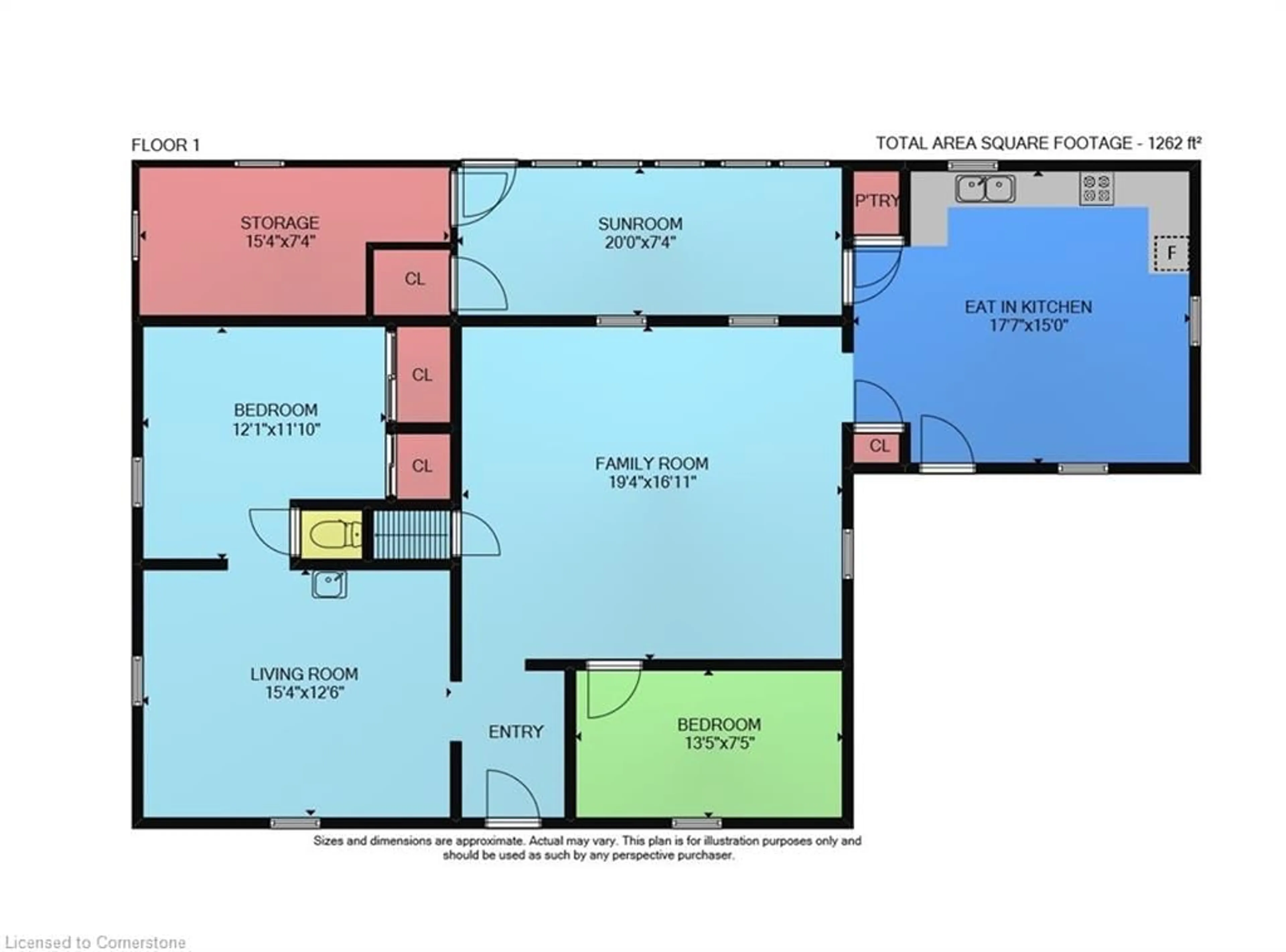 Floor plan for 521 Baptist Church Rd, Brantford Ontario N3W 2G9