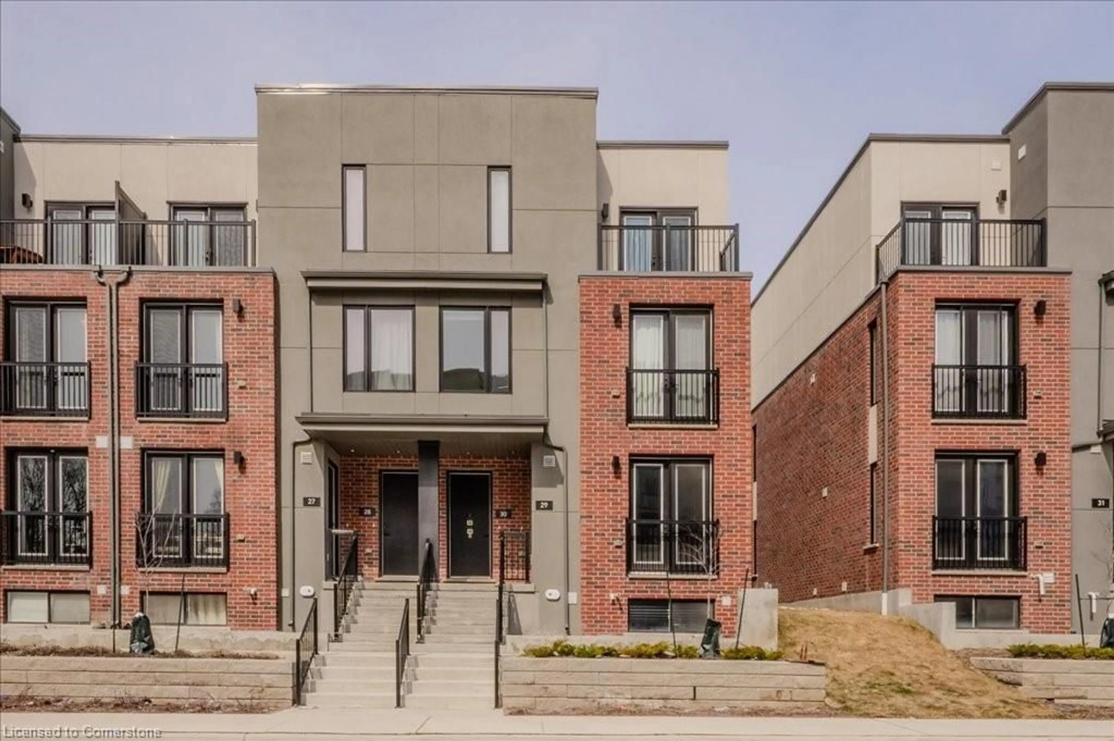 Home with brick exterior material, street for 99 Roger St #29, Waterloo Ontario N2J 0G1