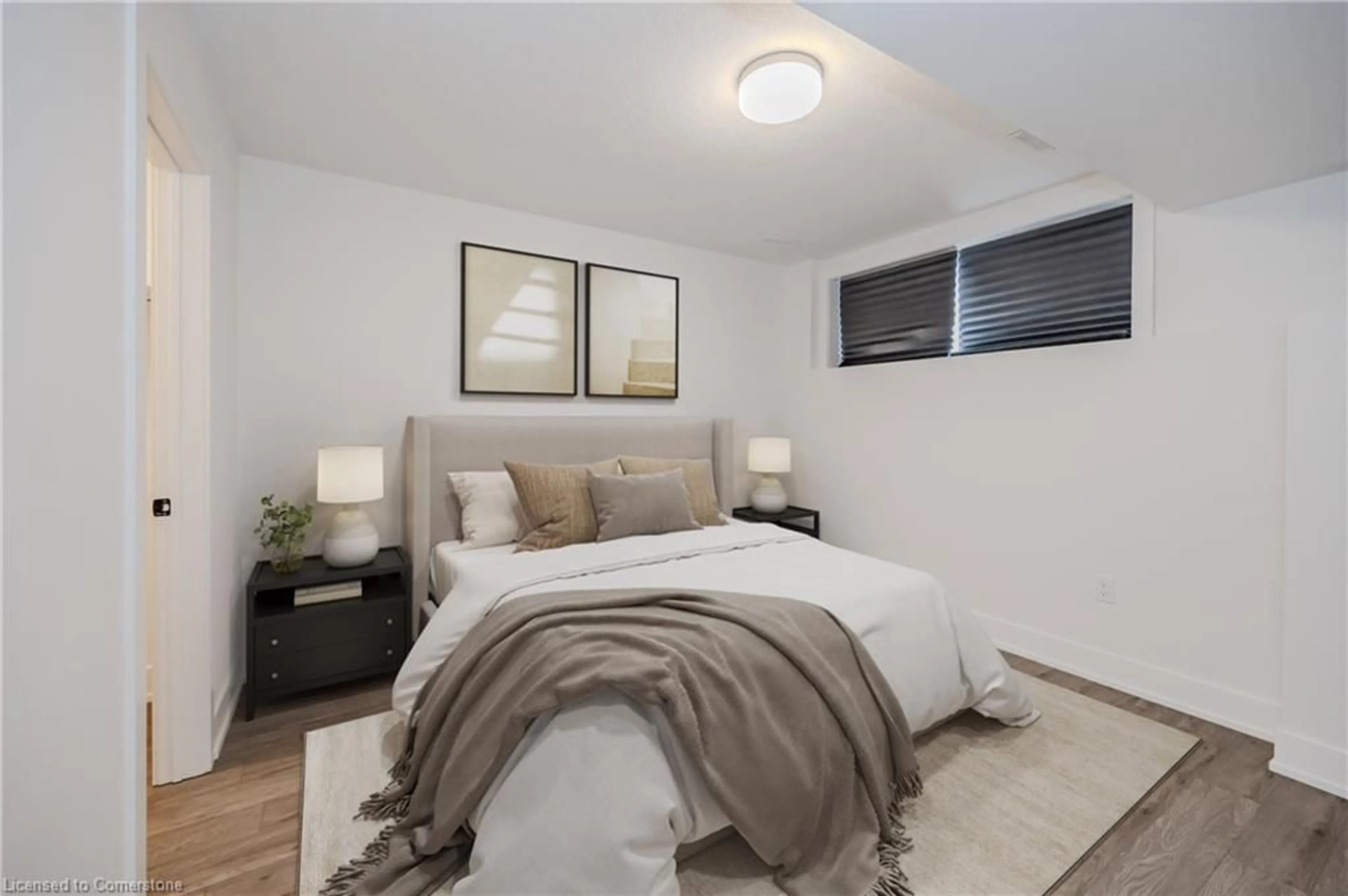 Bedroom with bed, unknown for 99 Roger St #29, Waterloo Ontario N2J 0G1