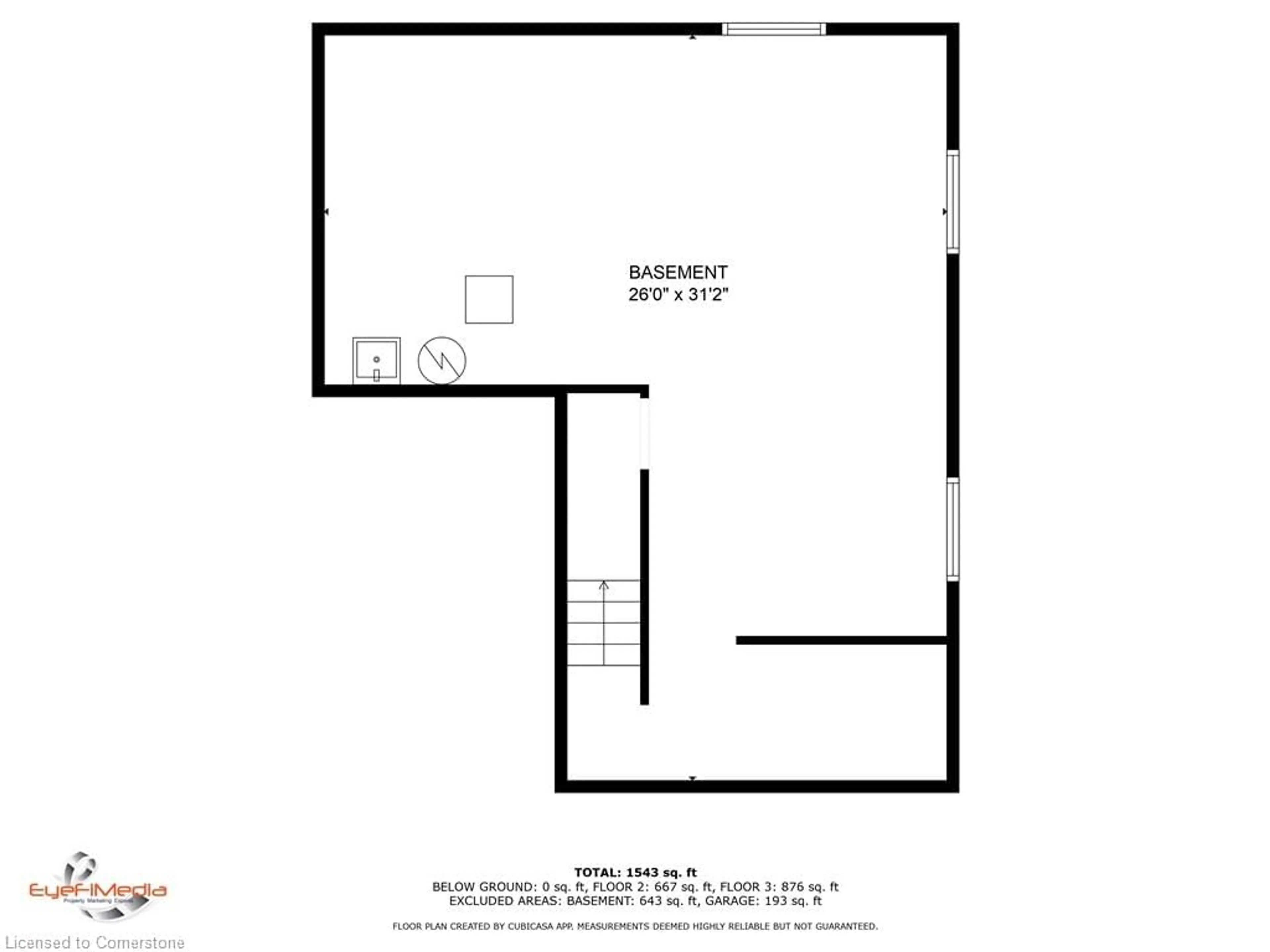 Floor plan for 124 Silverthorne Dr, Cambridge Ontario N3C 0A8