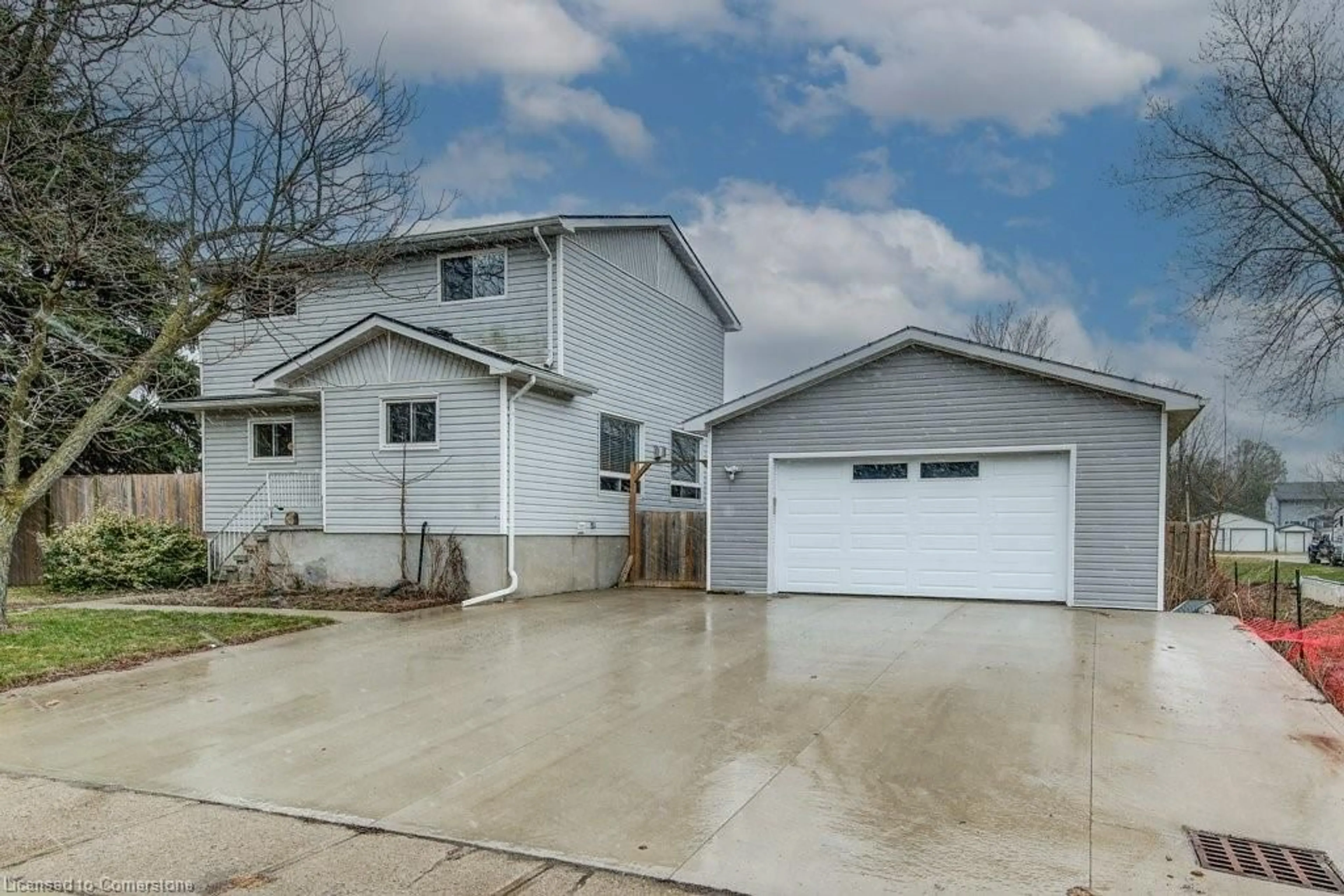 Home with vinyl exterior material, street for 23 James St, Bright Ontario N0J 1B0