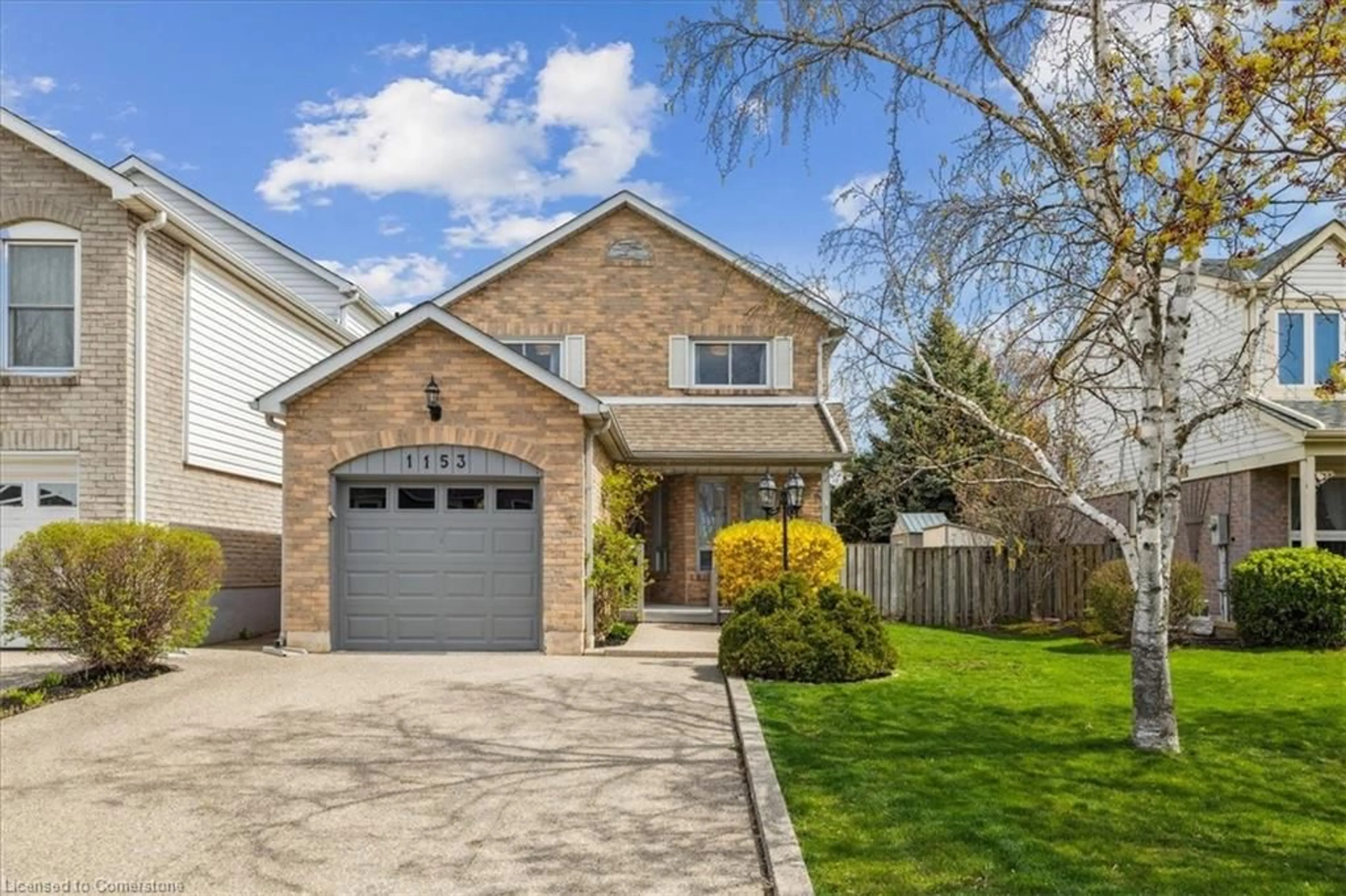 Home with brick exterior material, street for 1153 Montgomery Dr, Oakville Ontario L6M 1E9