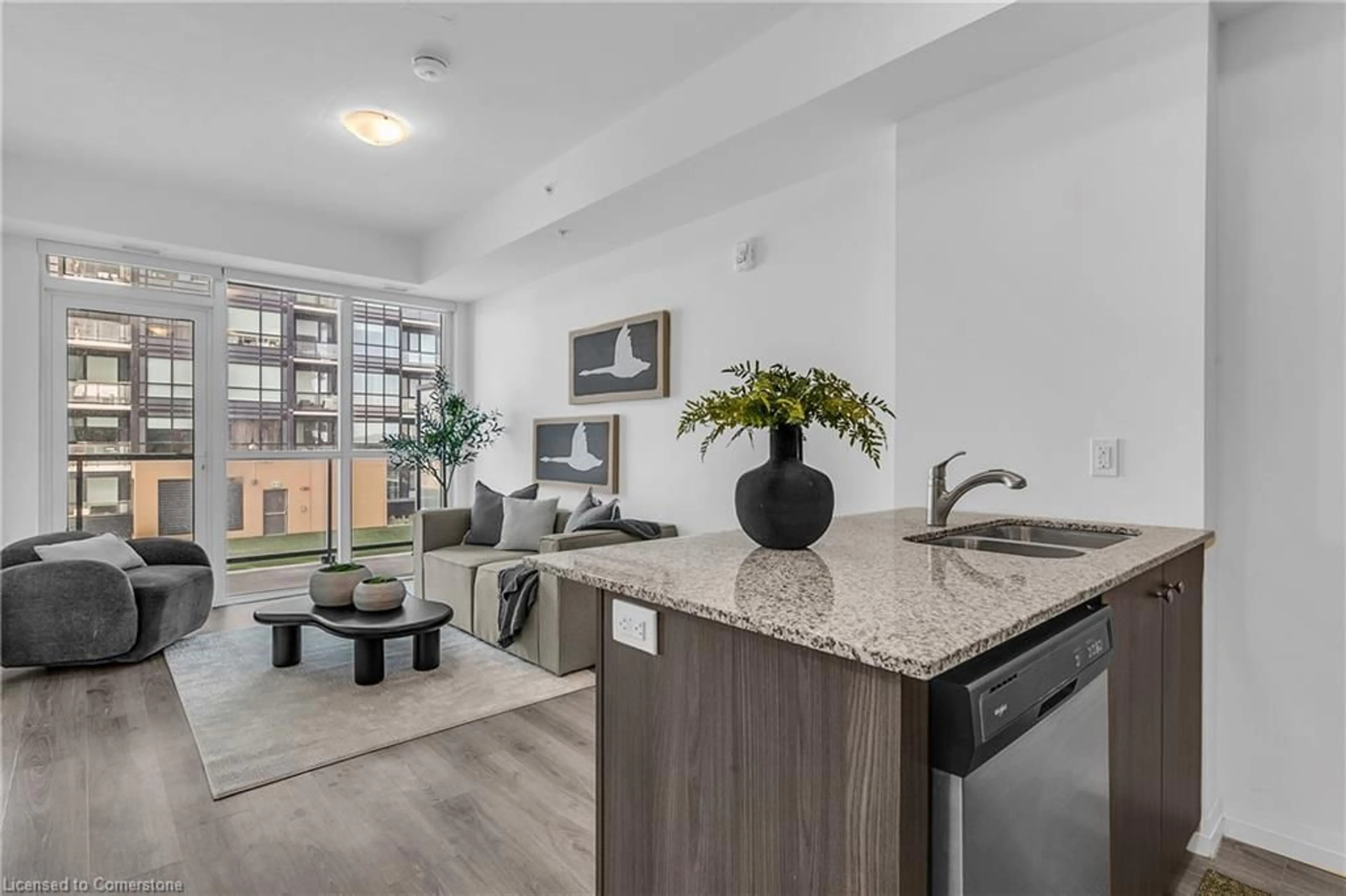 Open concept kitchen, unknown for 108 Garment St #612, Kitchener Ontario N2G 0E2