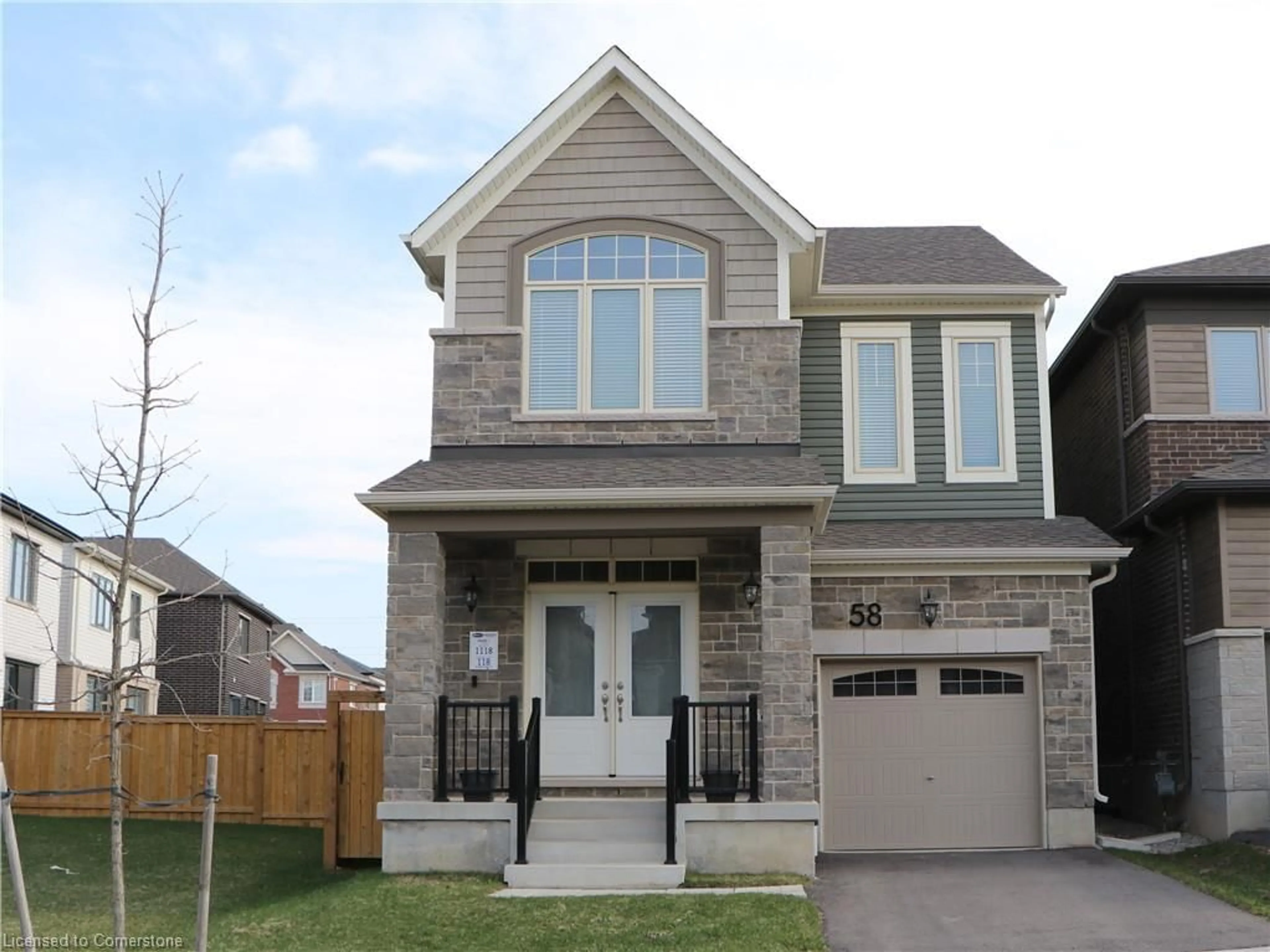 Home with brick exterior material, street for 58 William Nador St, Kitchener Ontario N2R 0S3
