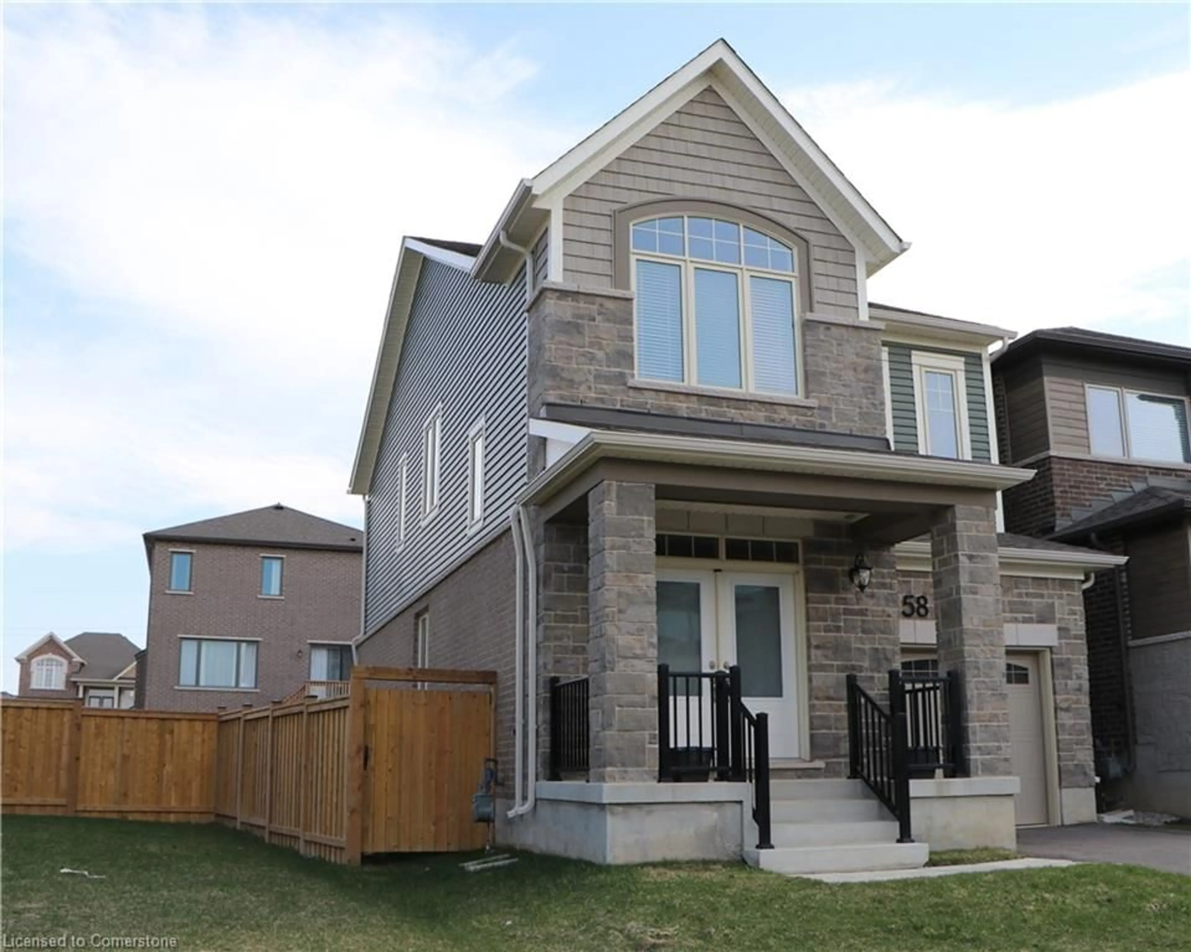 Home with brick exterior material, unknown for 58 William Nador St, Kitchener Ontario N2R 0S3
