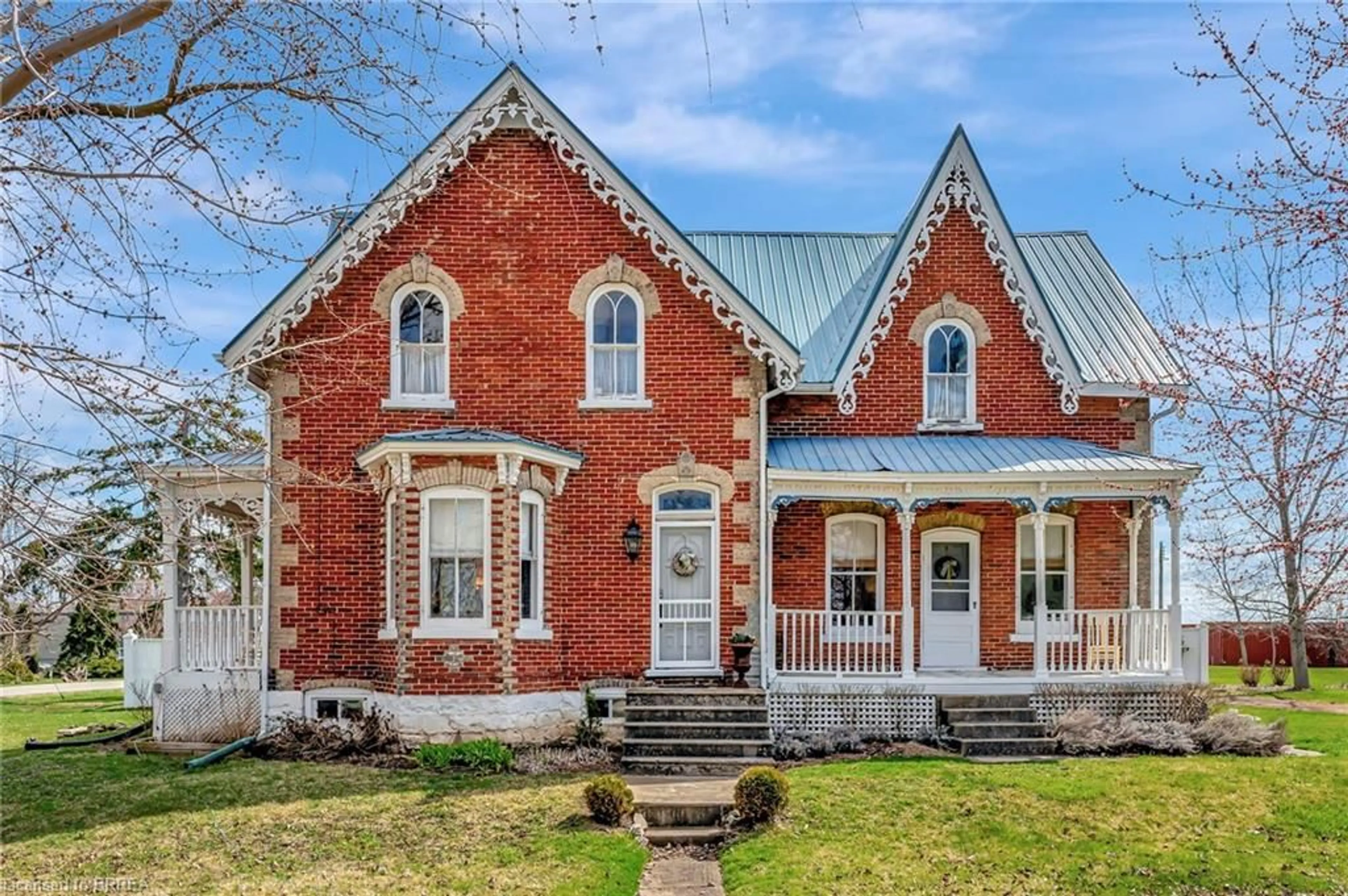 Home with brick exterior material, building for 1204 Kohler Rd, Cayuga Ontario N0A 1E0