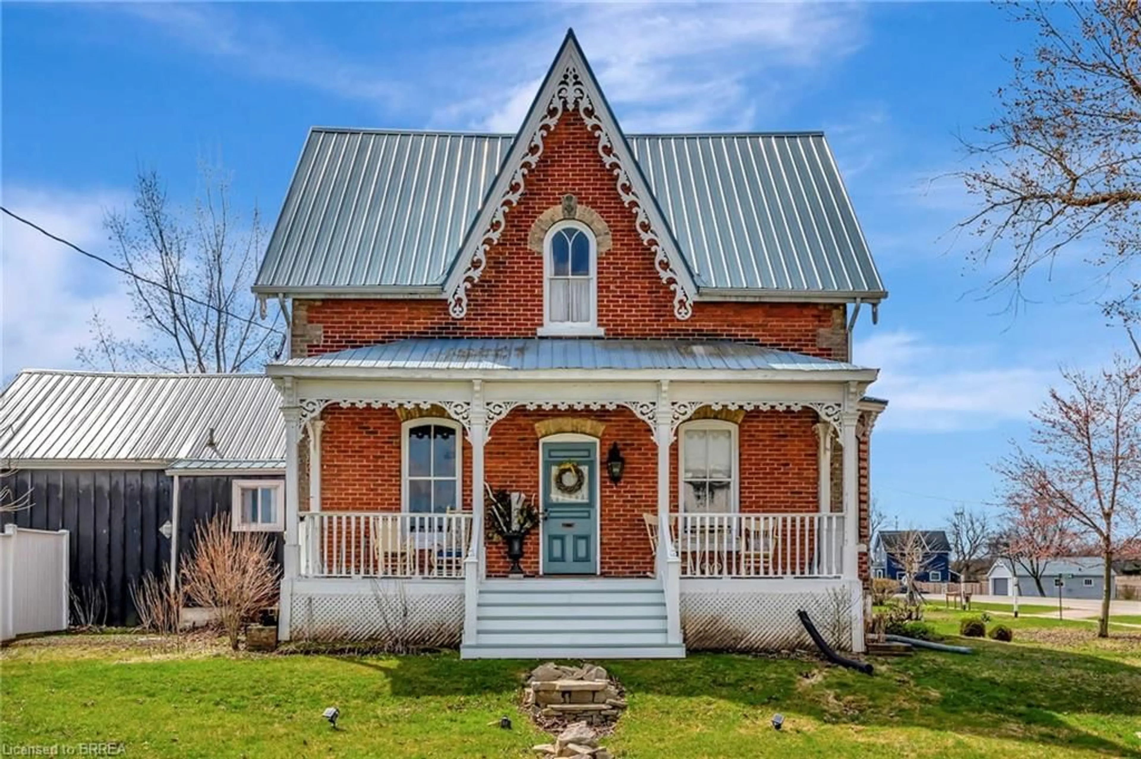 Home with brick exterior material, building for 1204 Kohler Rd, Cayuga Ontario N0A 1E0