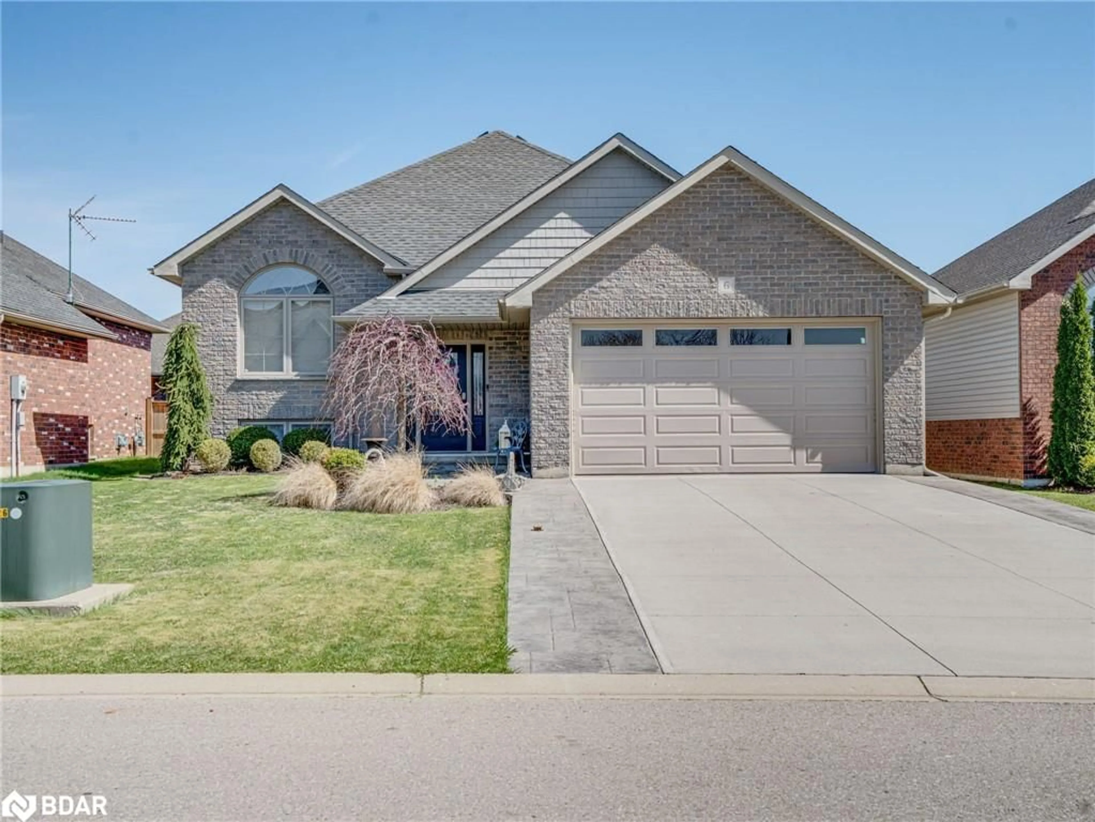 Home with brick exterior material, street for 6 Redbud Cres, Simcoe Ontario N3Y 4L1