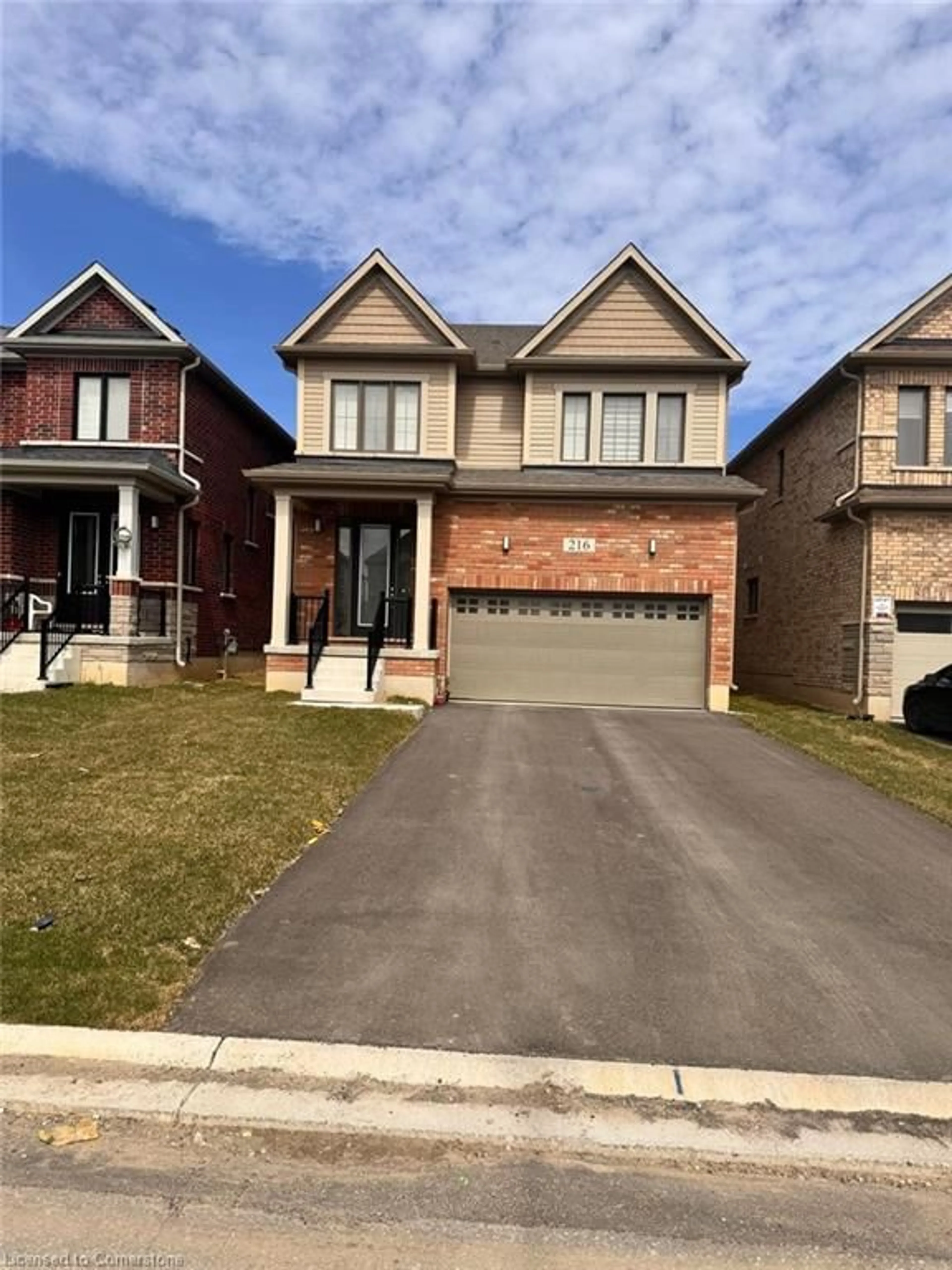 Home with brick exterior material, street for 216 Leslie Davis St, Ayr Ontario N0B 1E0