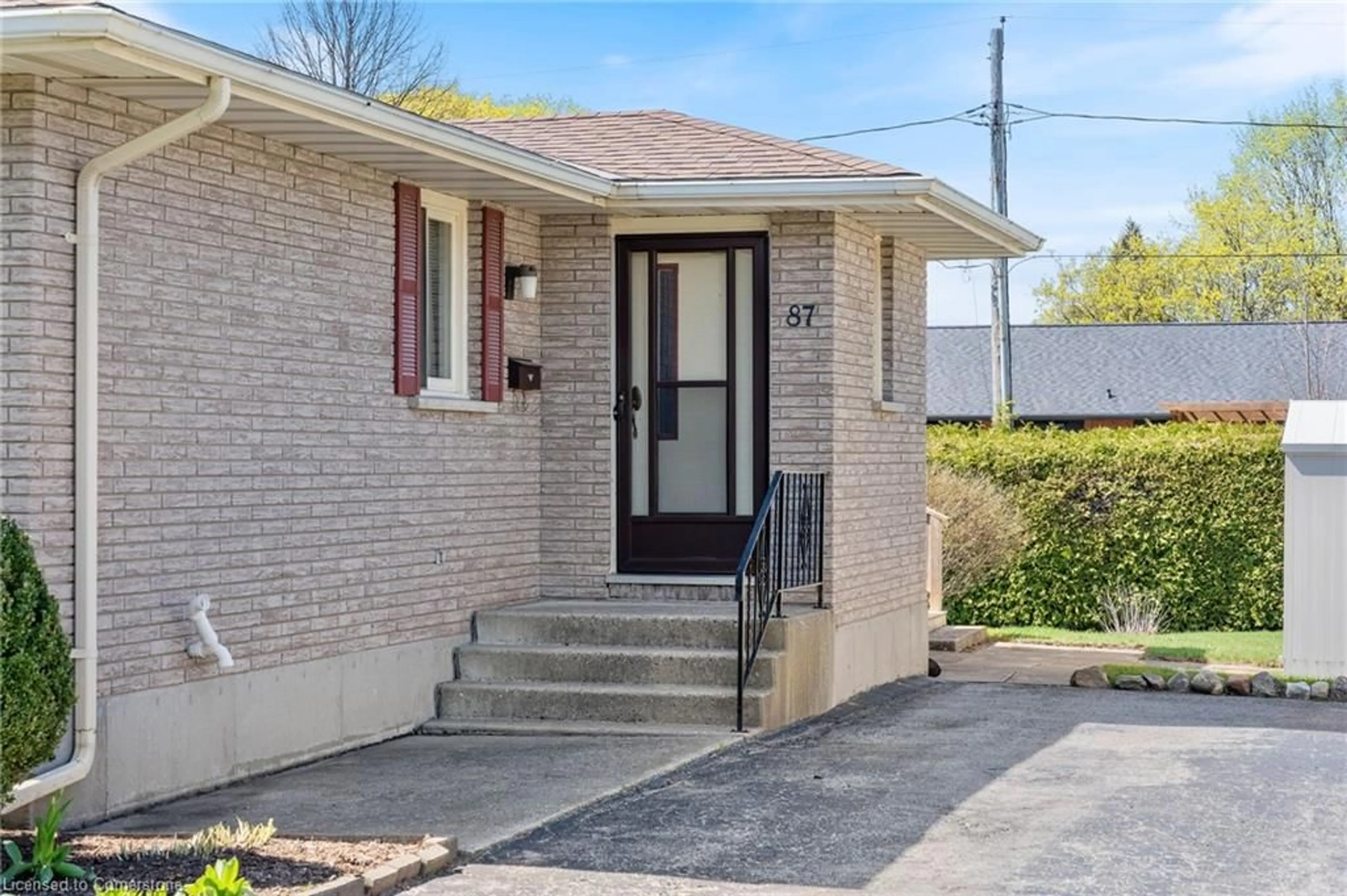 Home with brick exterior material, street for 87 Crosier St, Delhi Ontario N4B 2Y3