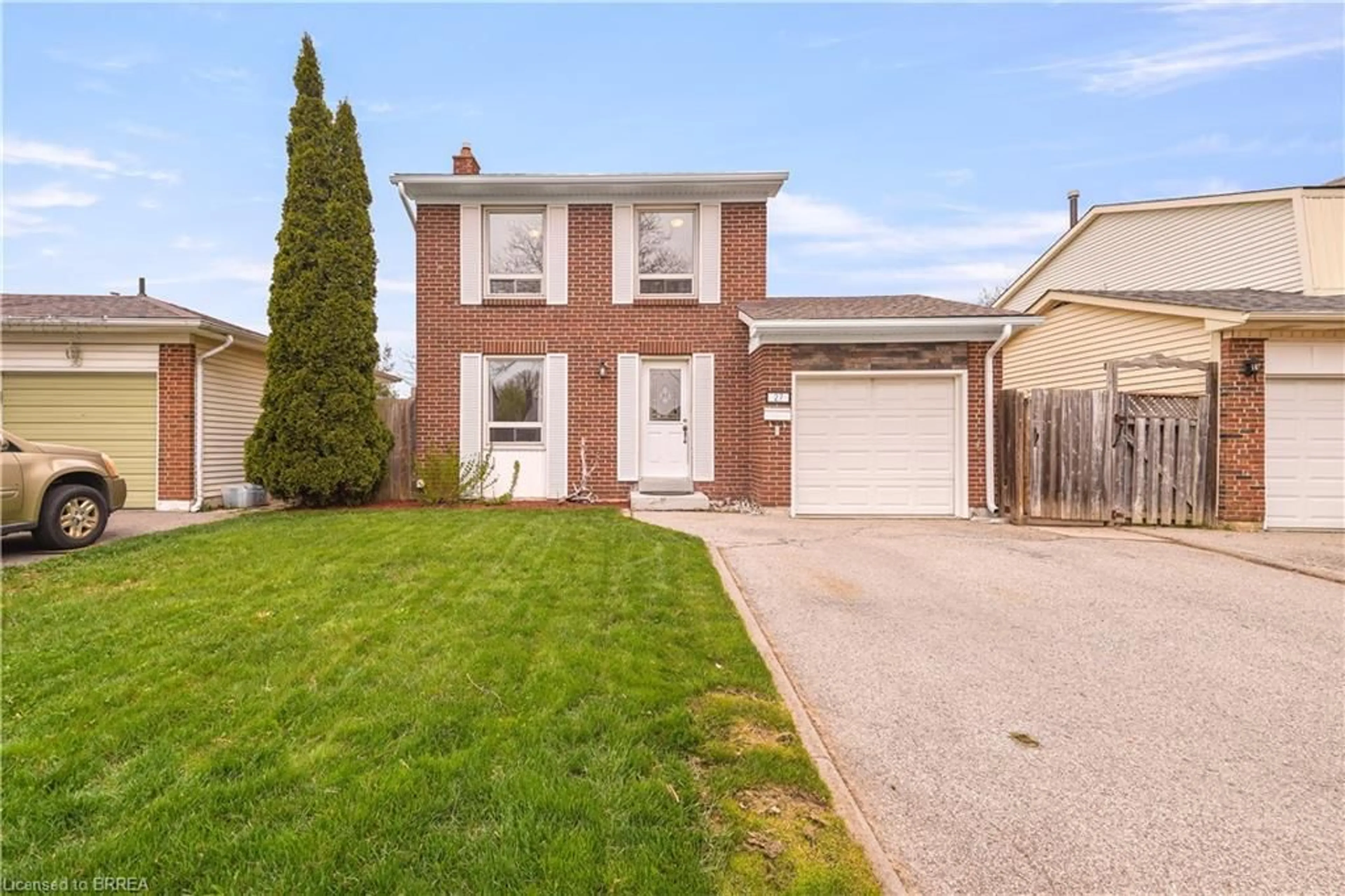 Home with brick exterior material, street for 27 Hallmark St, Brantford Ontario N3P 1A6