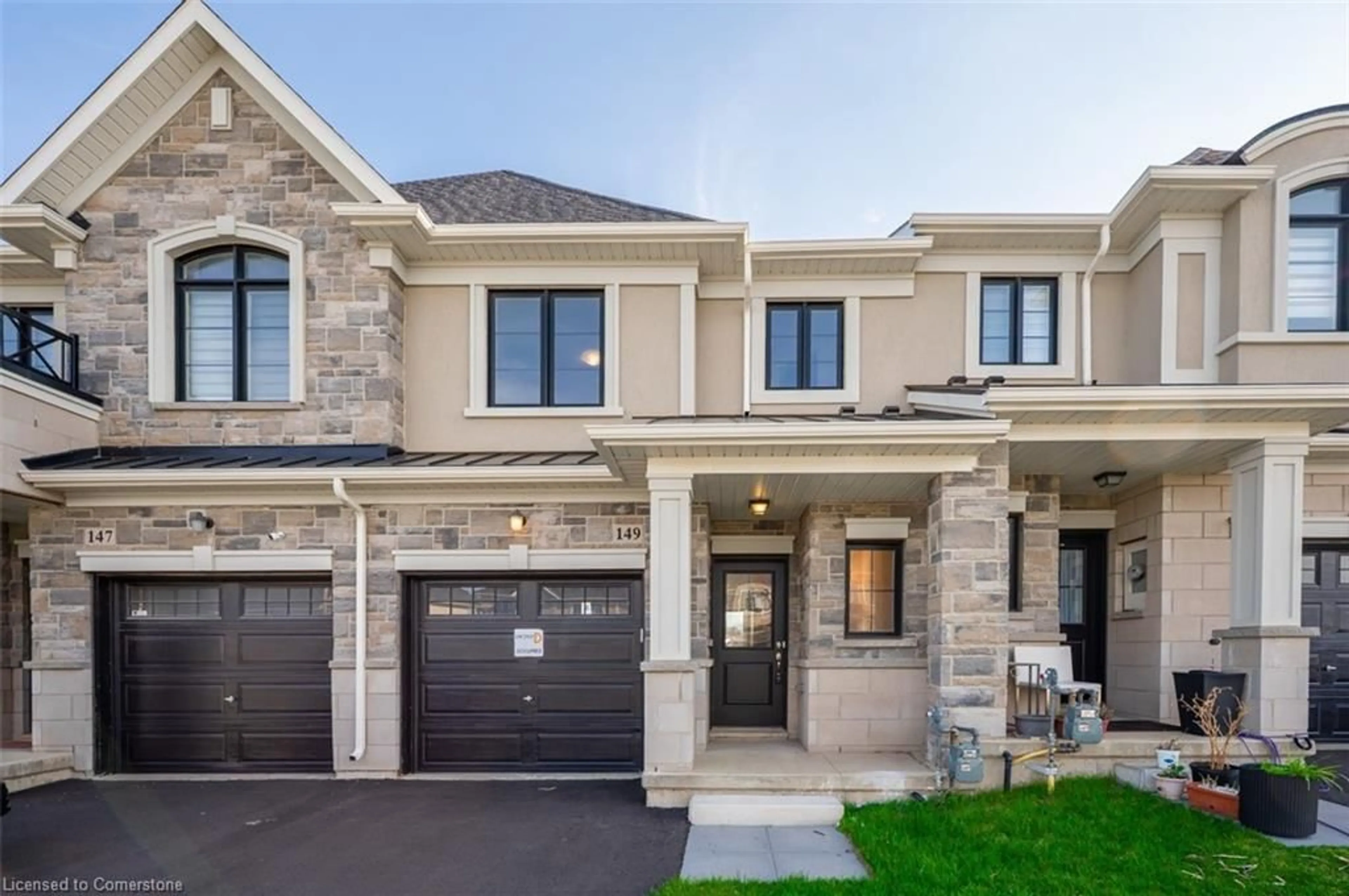Home with brick exterior material, street for 149 Aquasanta Cres, Hamilton Ontario L8K 1B2
