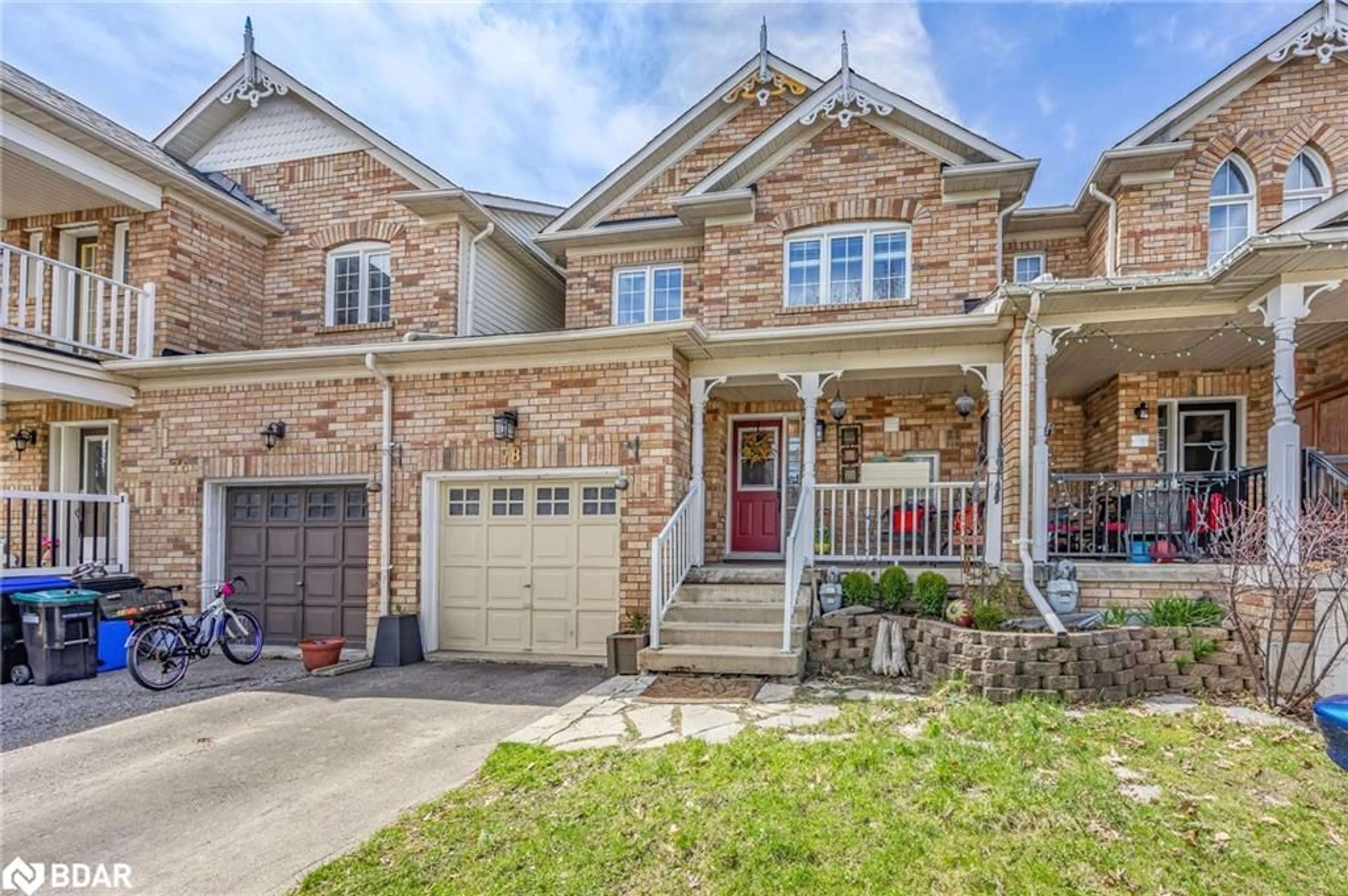 Home with brick exterior material, street for 78 Gunning Crescent, Tottenham Ontario L0G 1W0