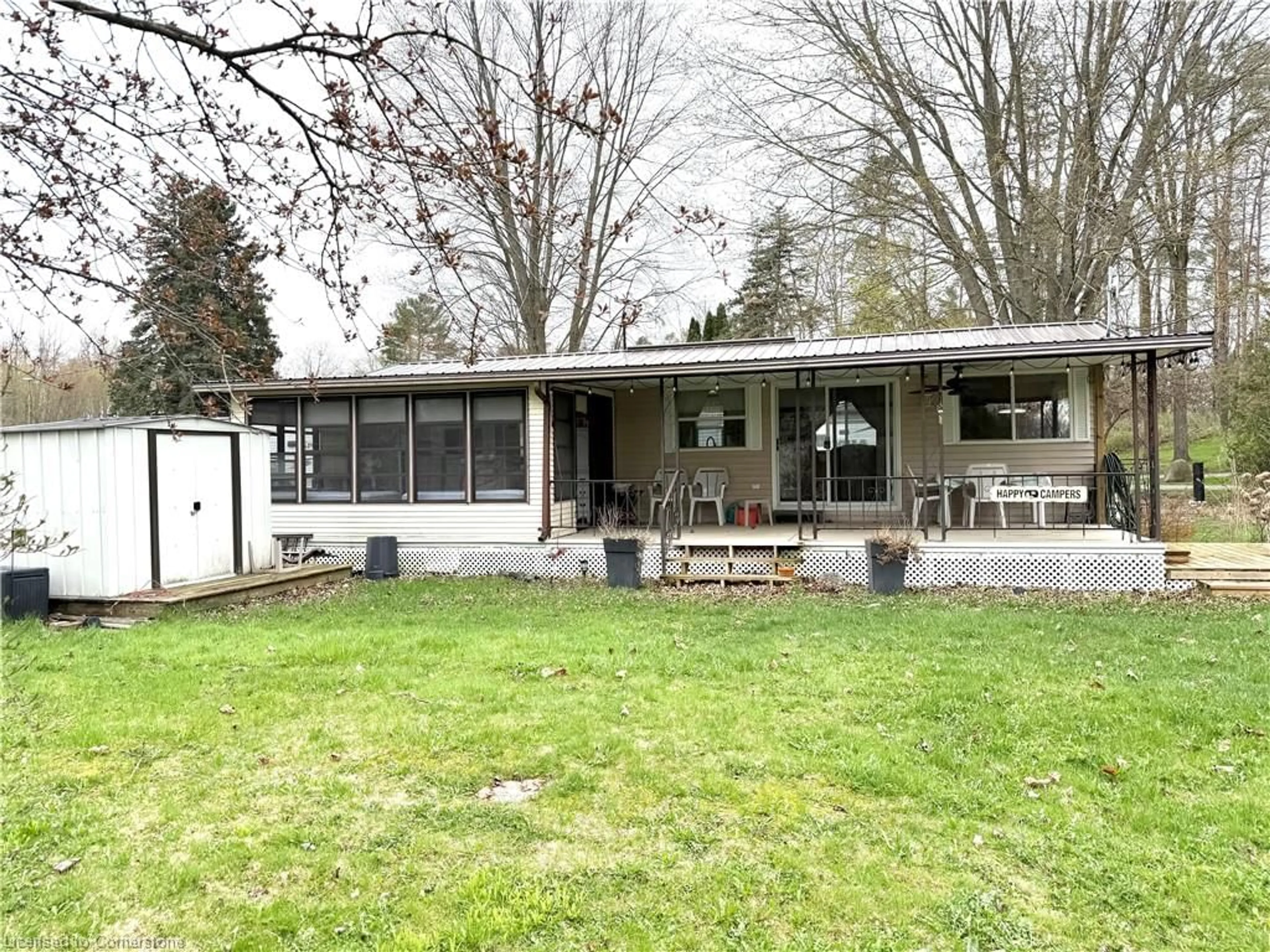 Home with vinyl exterior material, street for 137 Sixth Concession Rd #5 Cedar Rd, Burford Ontario N0E 1A0