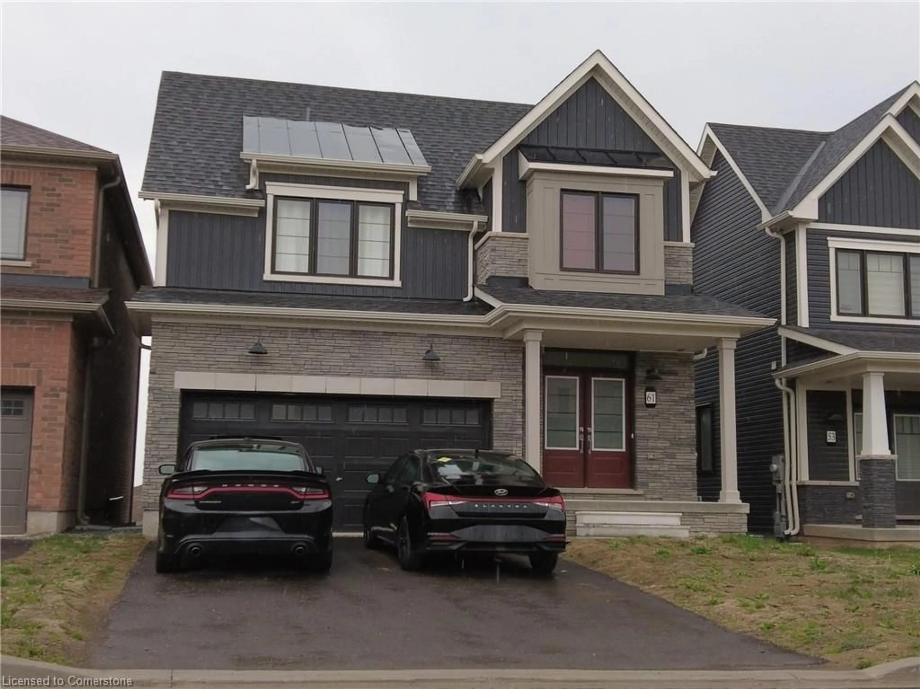 Home with brick exterior material, street for 61 Starboard Cres, Welland Ontario L3B 0M7