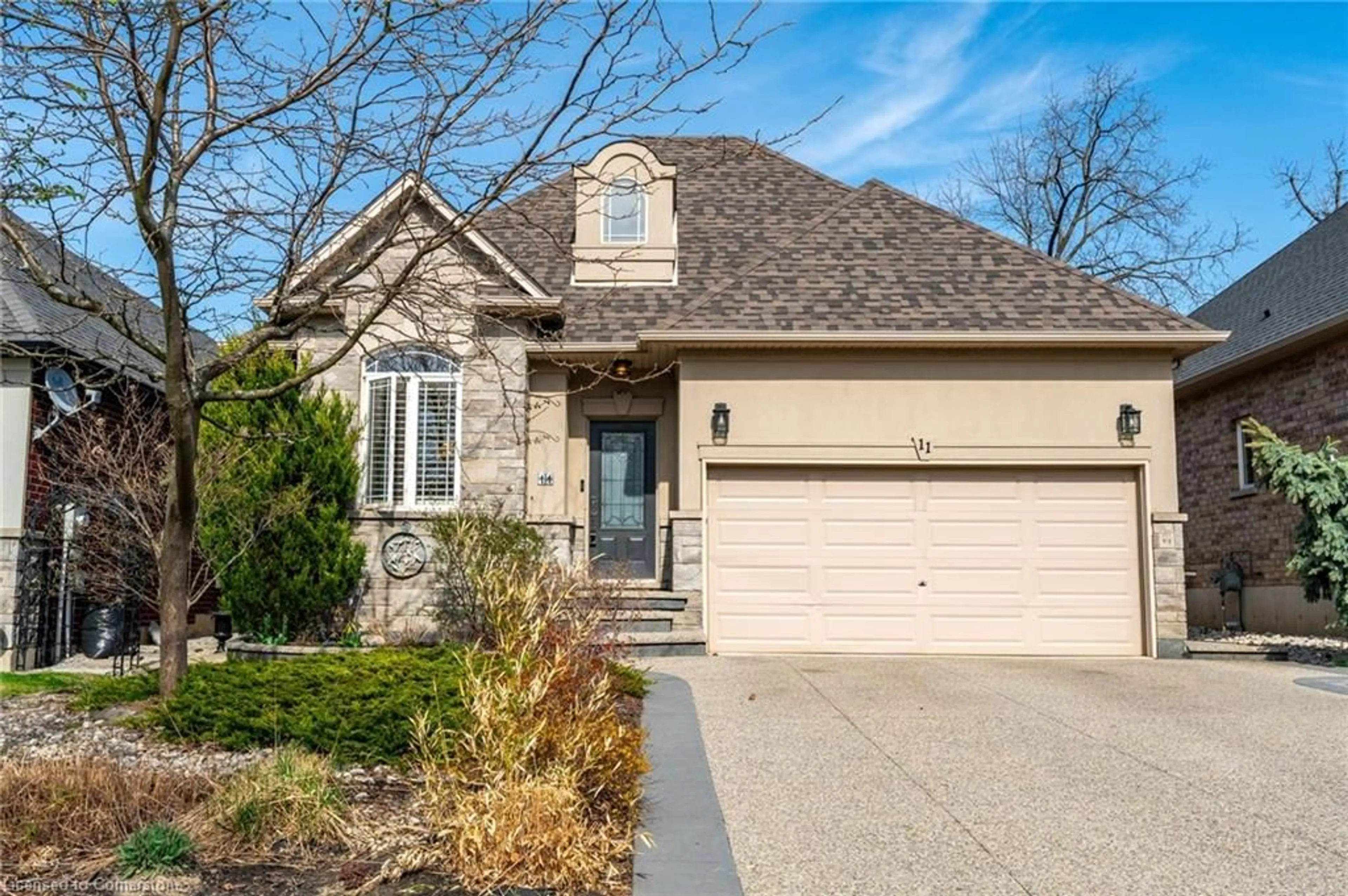 Home with brick exterior material, street for 11 O'leary Dr, Ancaster Ontario L9K 0B5