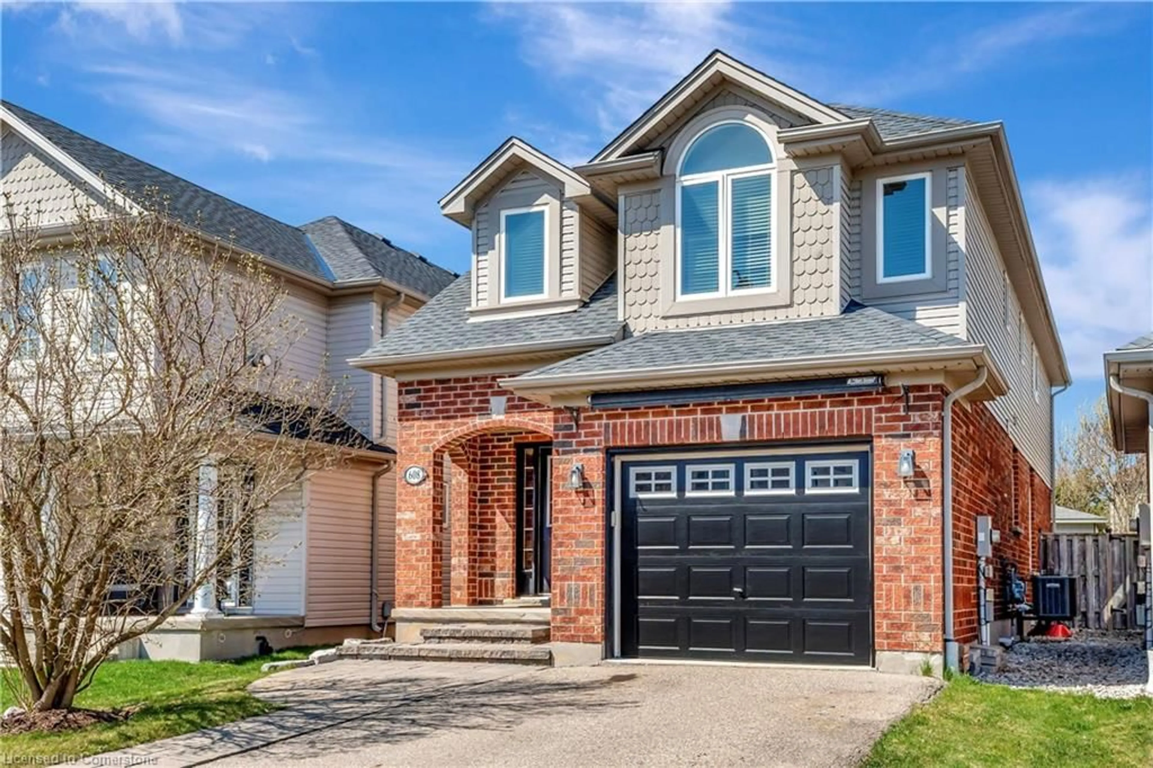 Home with brick exterior material, street for 608 South Haven Dr, Waterloo Ontario N2K 4H5