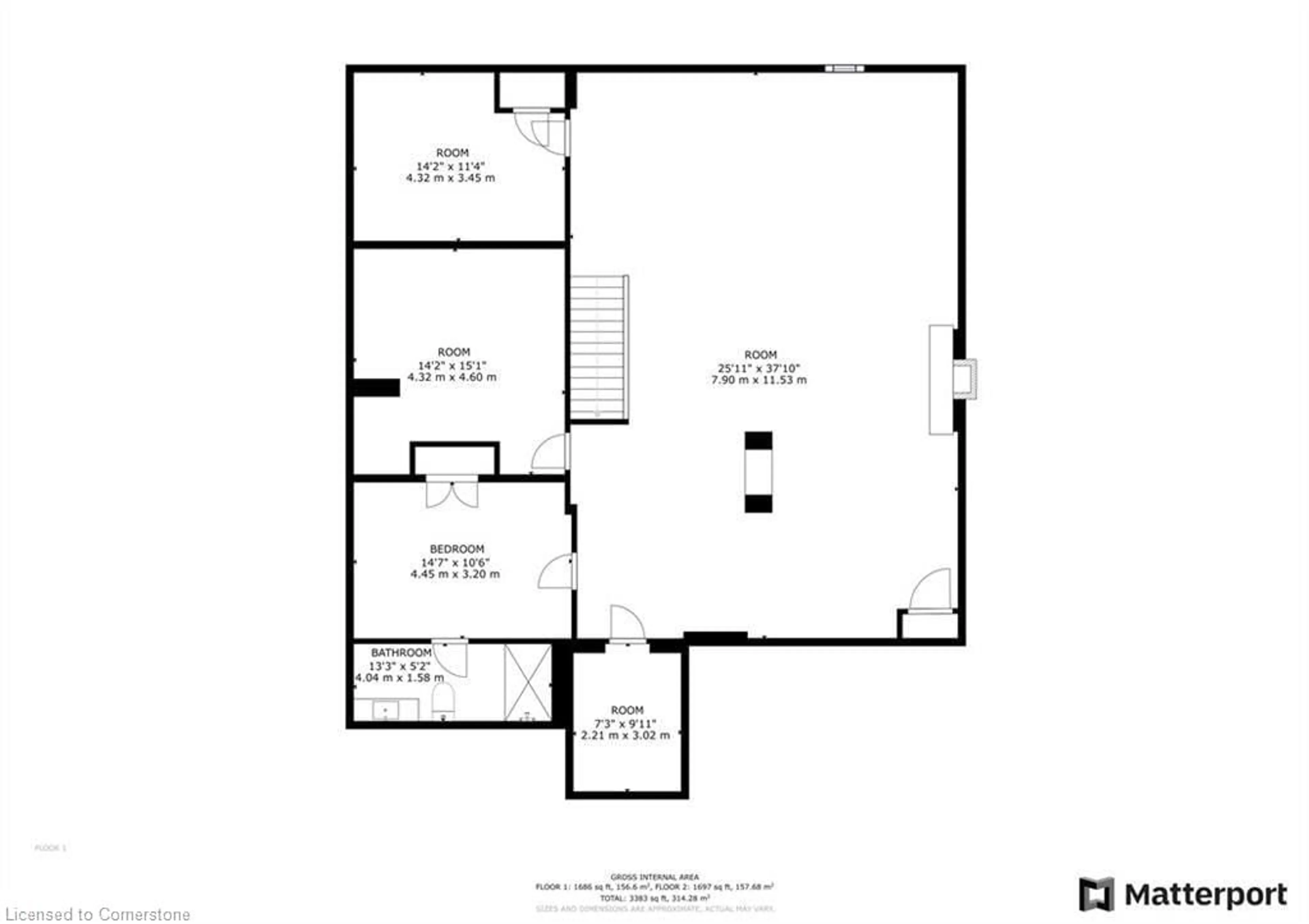 Floor plan for 42 Berkwood Pl, Fonthill Ontario L0S 1E2