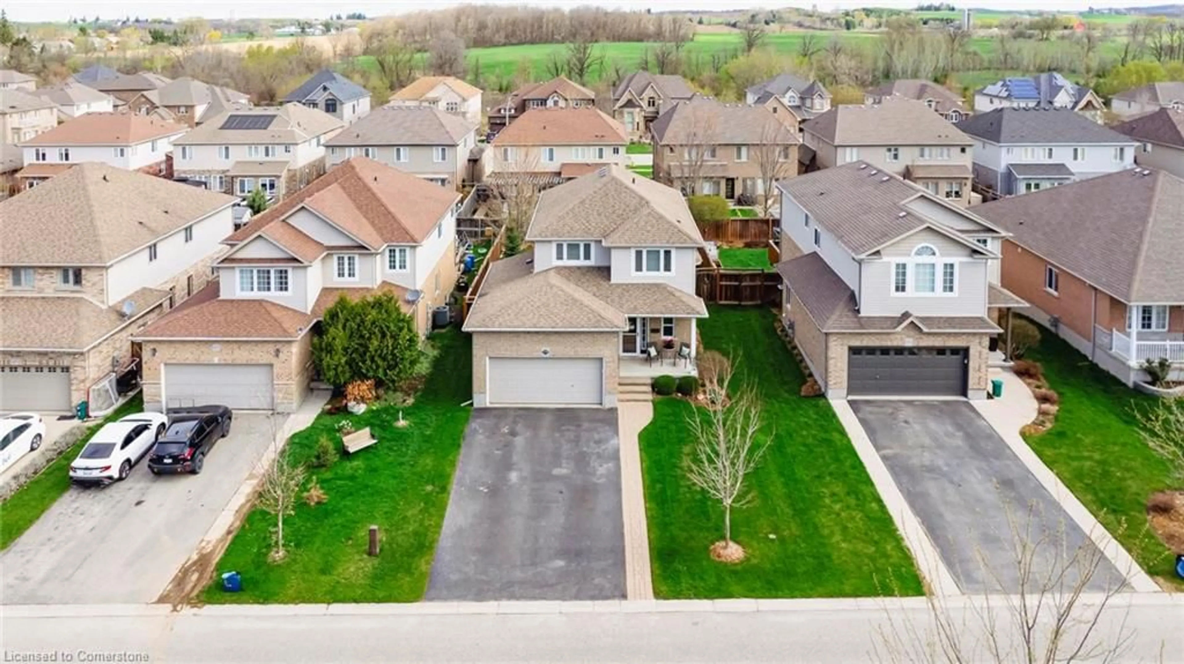 A pic from outside/outdoor area/front of a property/back of a property/a pic from drone, street for 179 Ferris Dr, Wellesley Ontario N0B 2T0