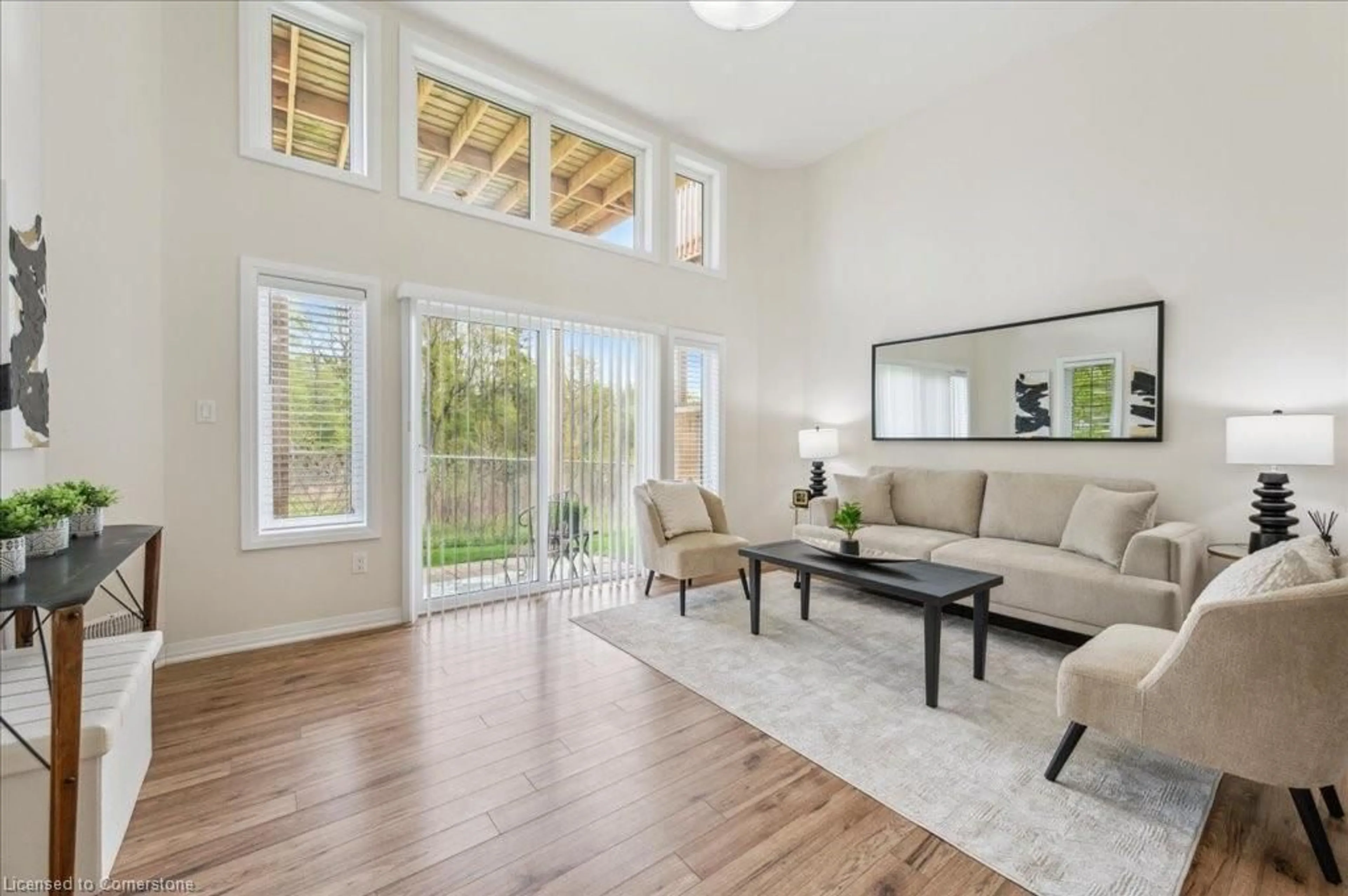 Living room with furniture, unknown for 115 South Creek Dr #8C, Kitchener Ontario N2P 0H2