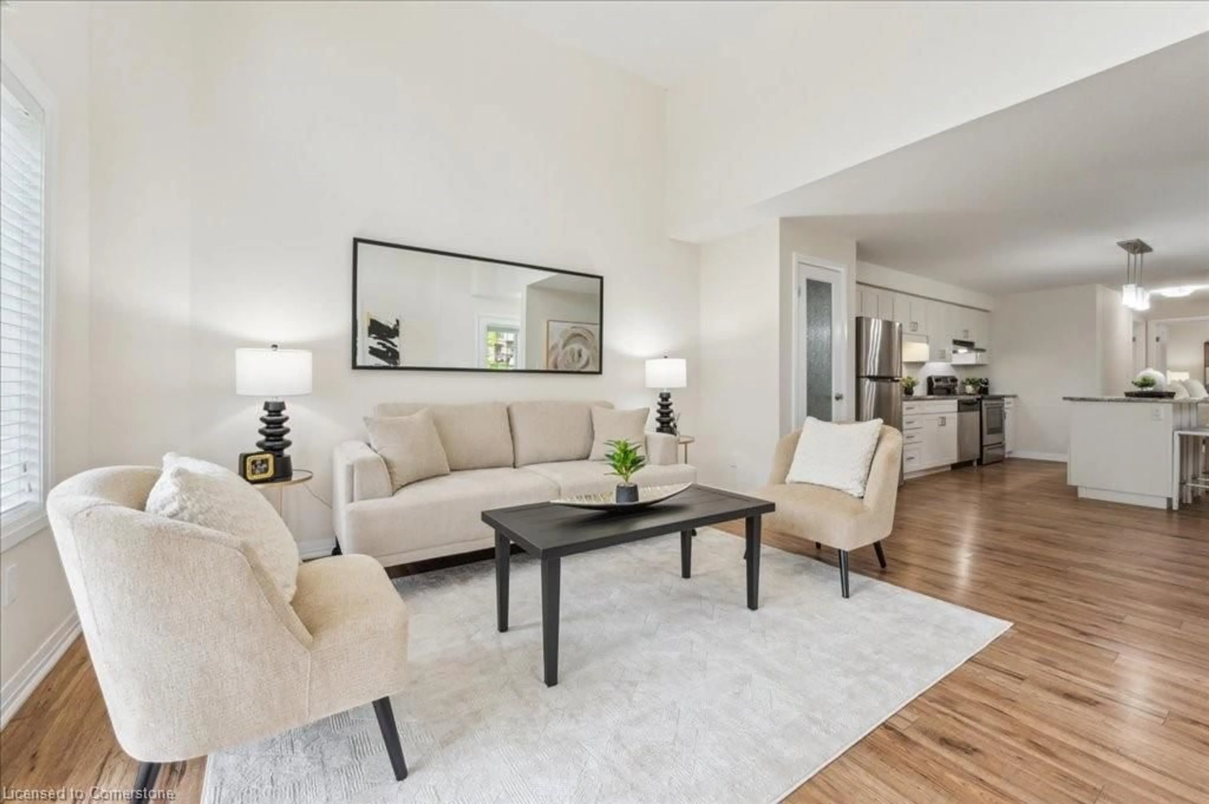 Living room with furniture, unknown for 115 South Creek Dr #8C, Kitchener Ontario N2P 0H2