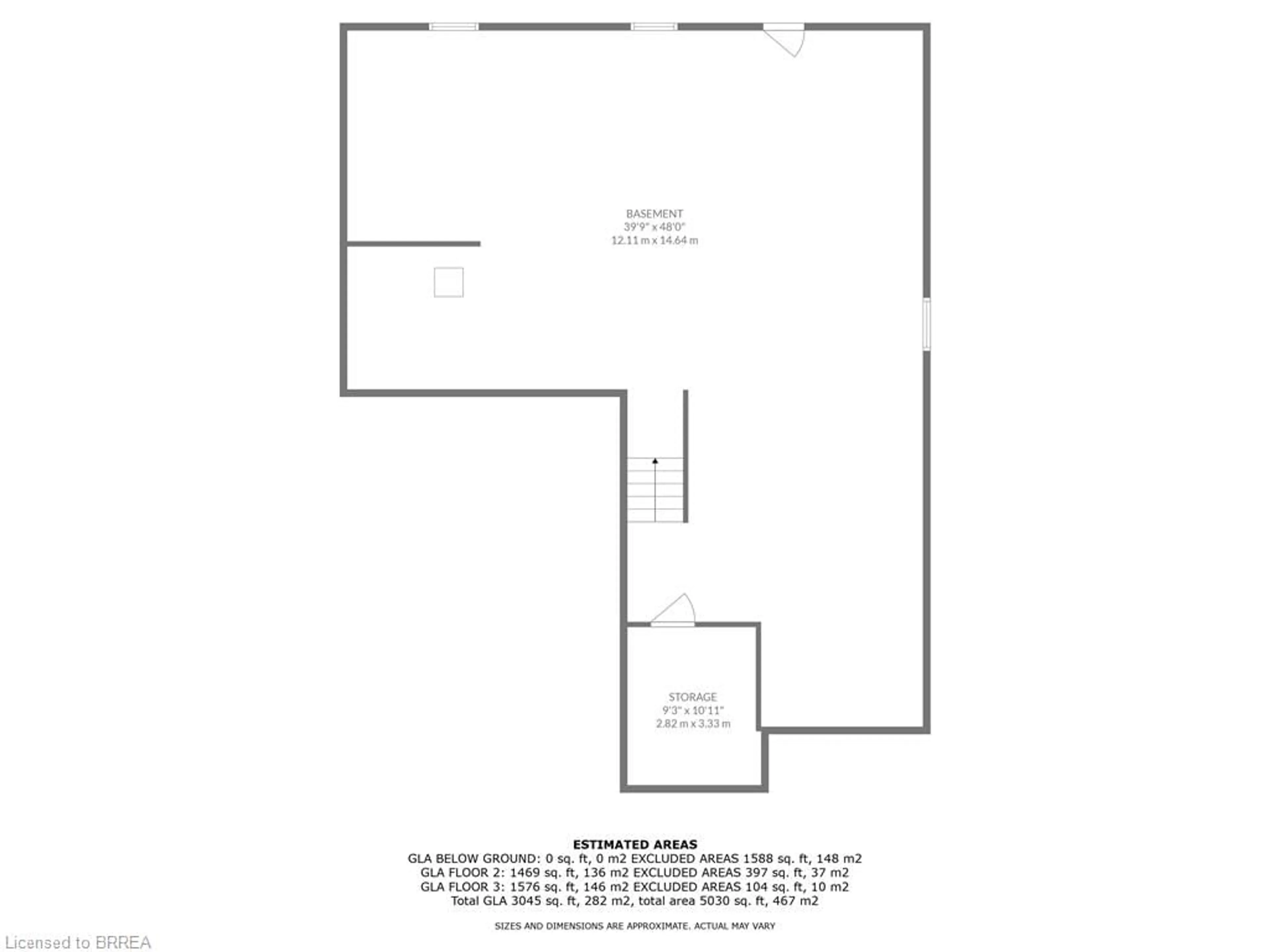 Floor plan for 10 Mcgovern Lane, Paris Ontario N3L 0K3