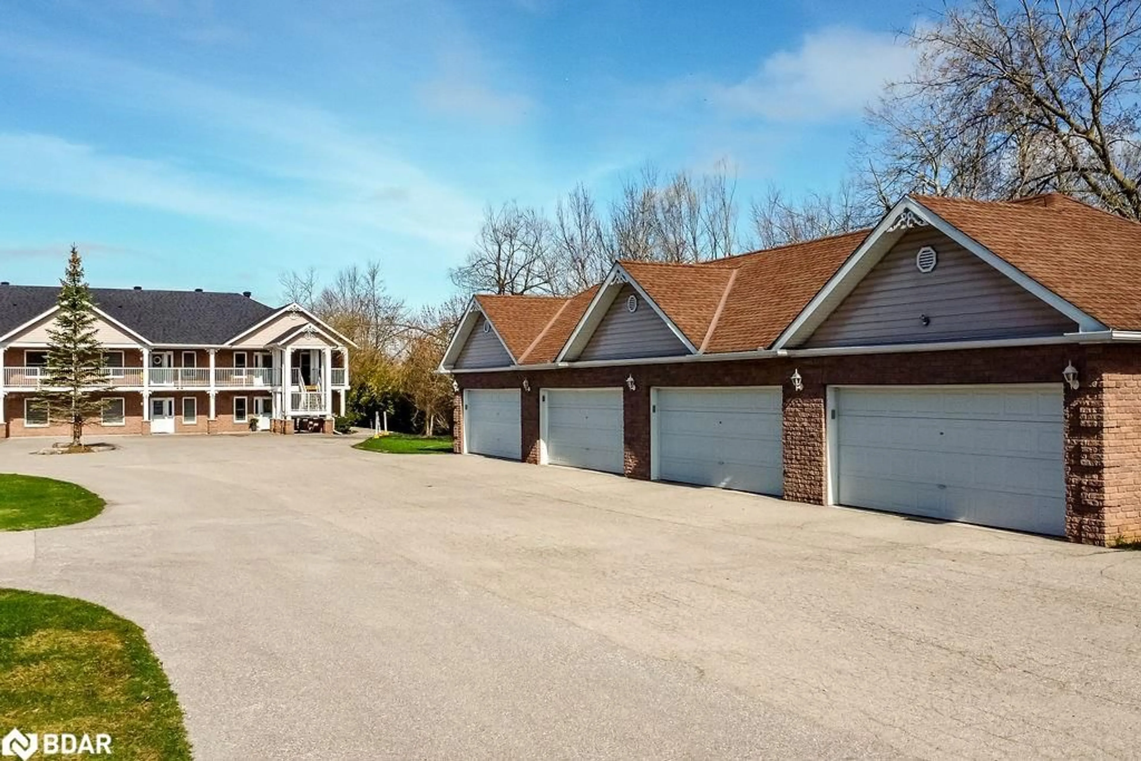 A pic from outside/outdoor area/front of a property/back of a property/a pic from drone, street for 43 Creighton Street #104, Ramara Ontario L3V 1B1