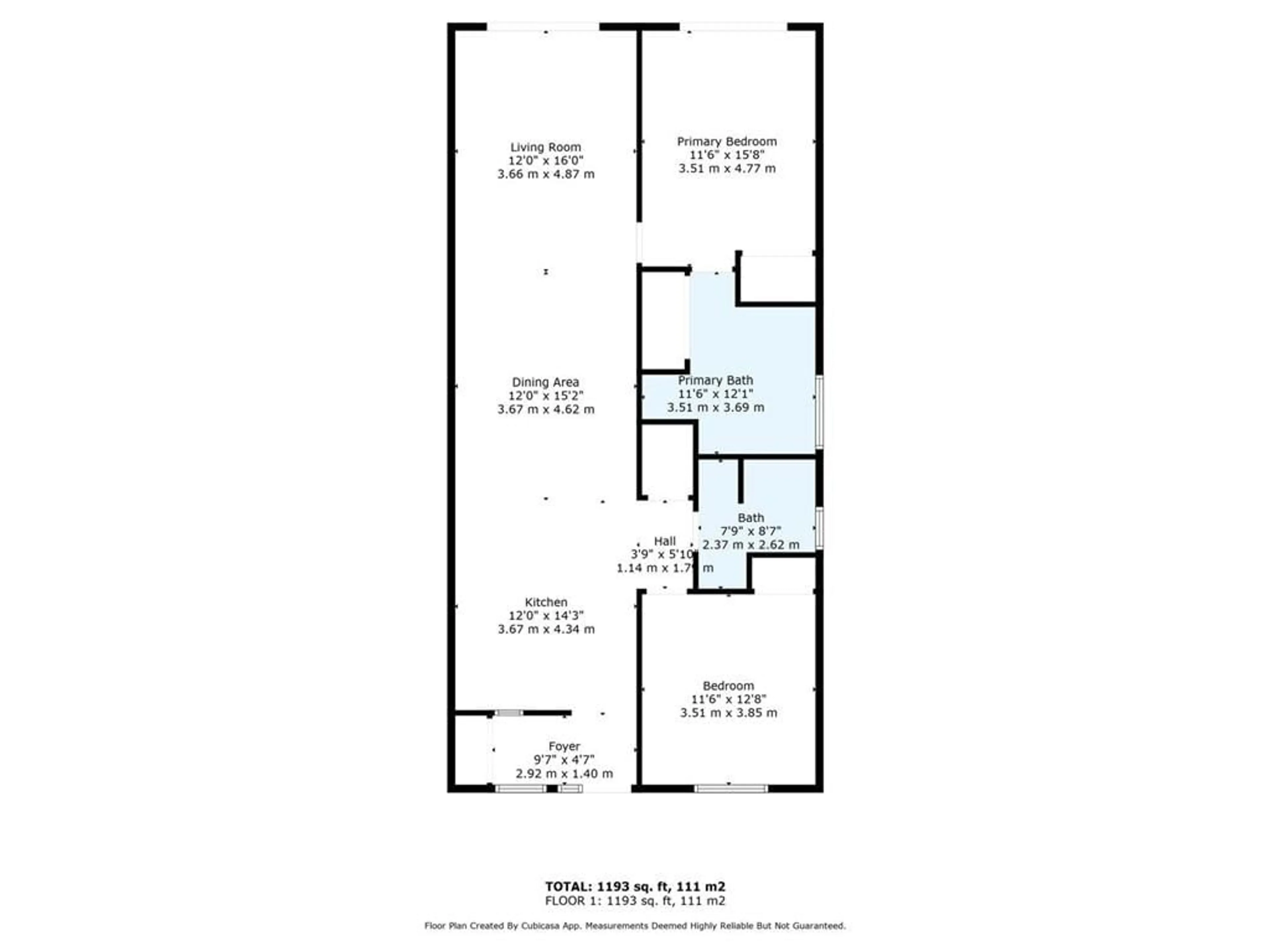 Floor plan for 43 Creighton Street #104, Ramara Ontario L3V 1B1