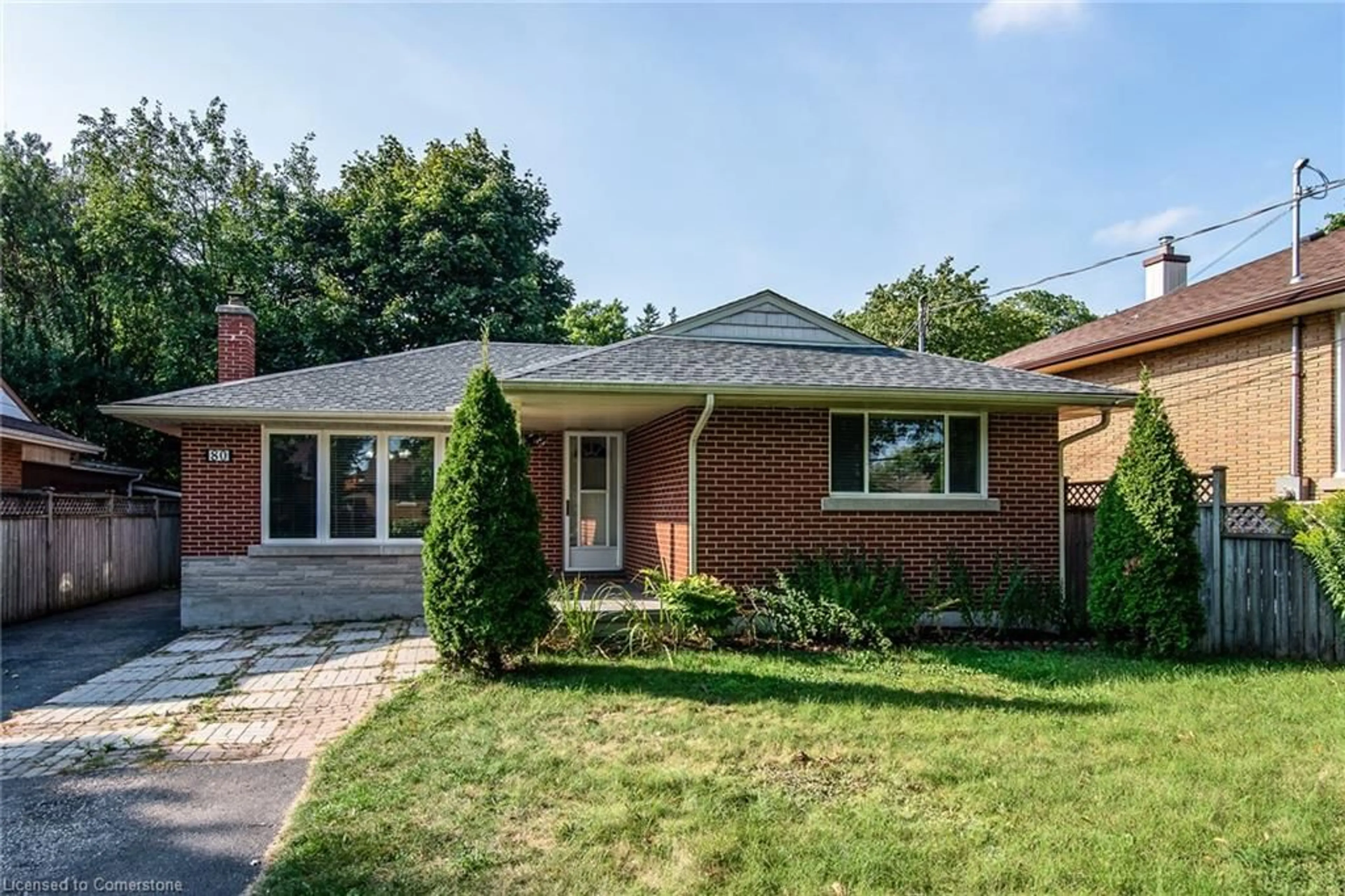 Home with brick exterior material, street for 80 Clive Rd, Kitchener Ontario N2H 3N6