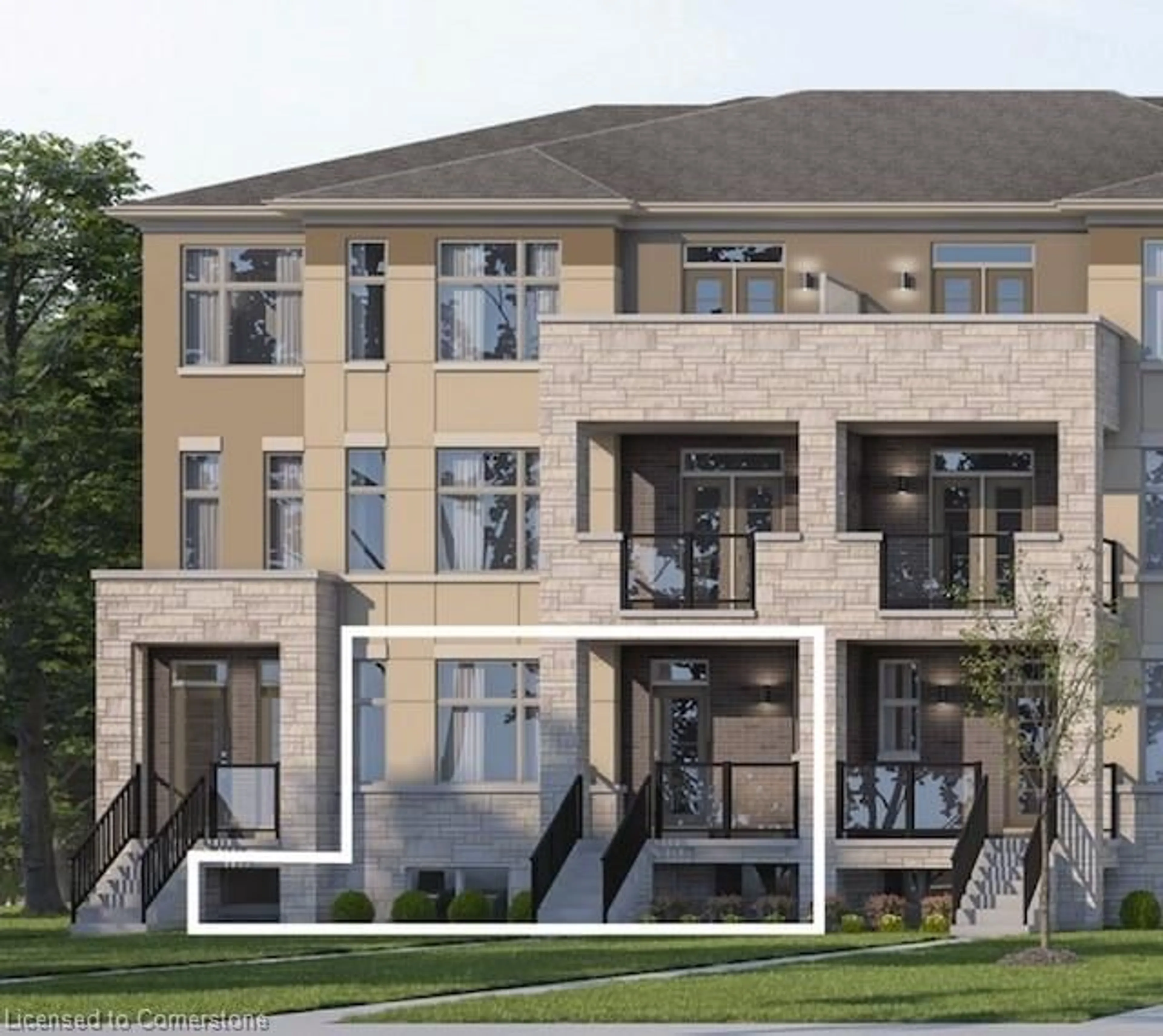 Home with brick exterior material, unknown for 15 Fieldridge Cres #13, Brampton Ontario L6R 0A7