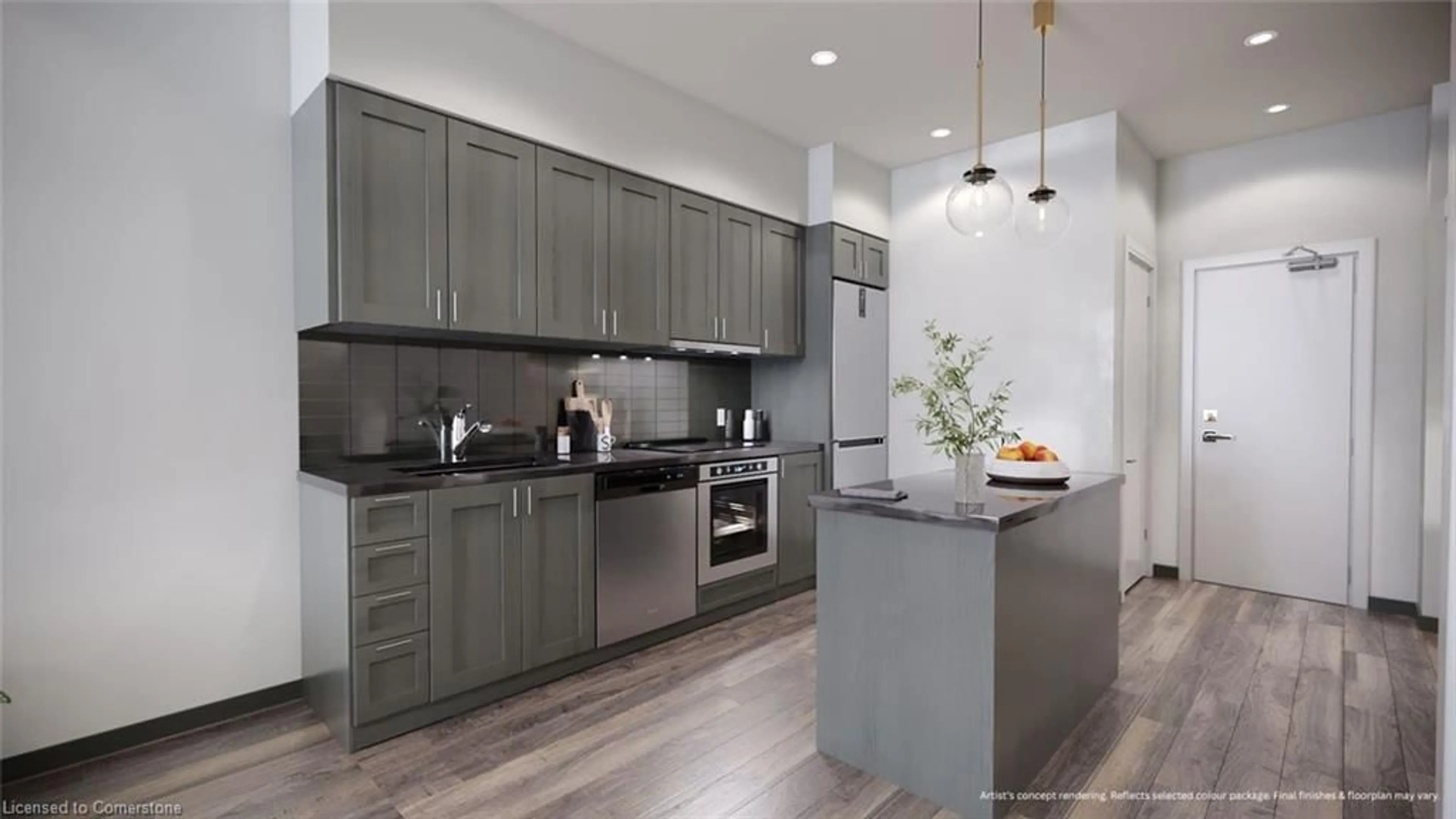 Contemporary kitchen, unknown for 461 Green Rd #205, Stoney Creek Ontario L8E 5B4