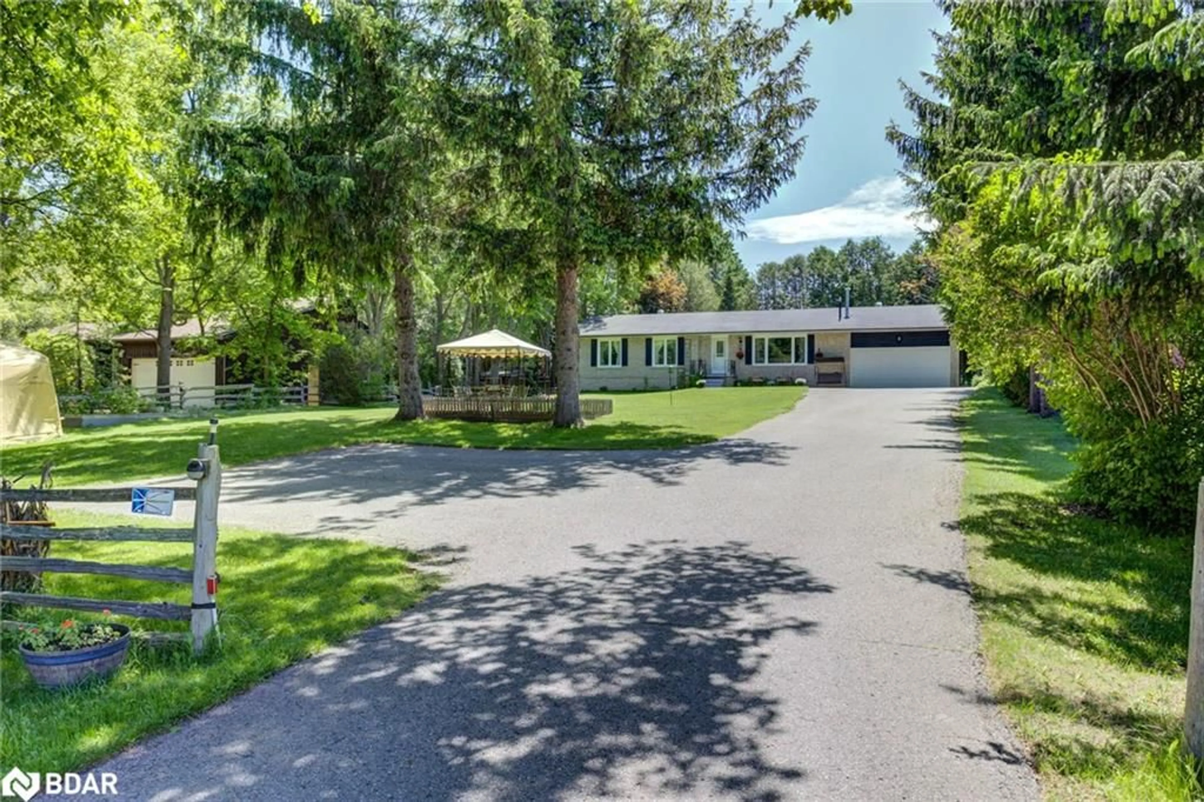 A pic from outside/outdoor area/front of a property/back of a property/a pic from drone, street for 7987 County Road 1 Rd, Adjala-Tosorontio Ontario L0G 1L0