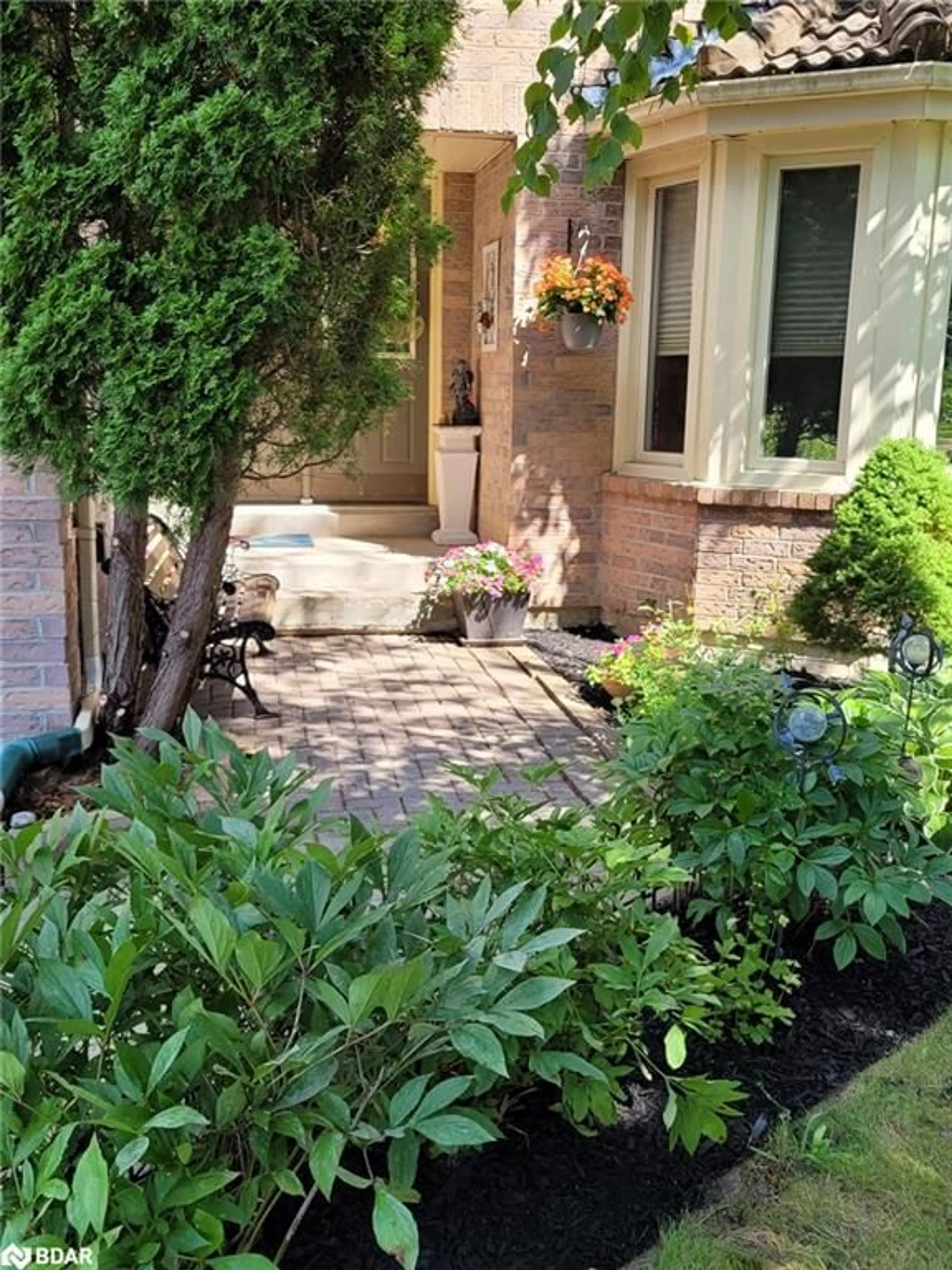 Patio, street for 74 Windham Trail, Aurora Ontario L4G 5L5