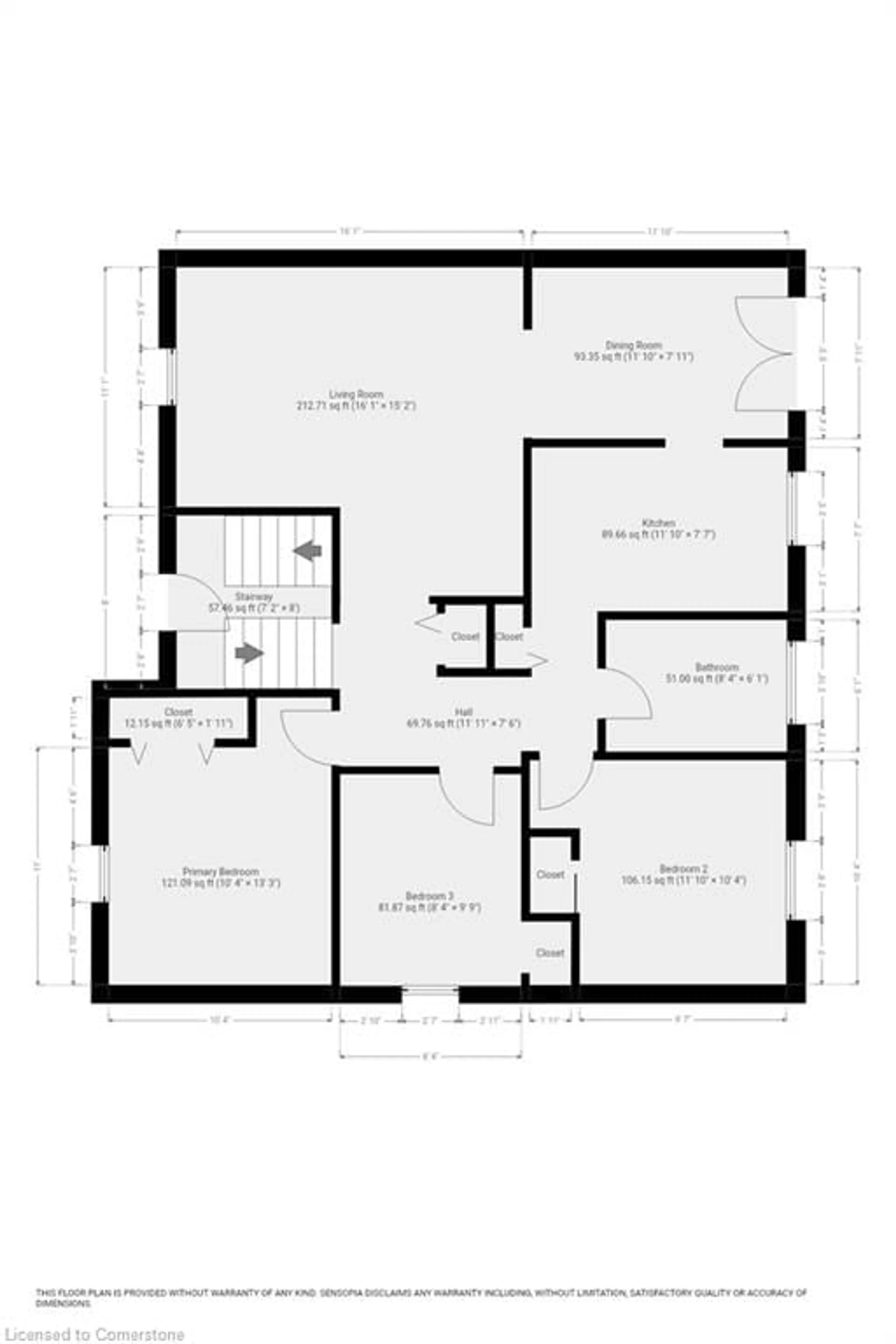 Floor plan for 173 Lawnhurst Dr, Hamilton Ontario L8V 4R2