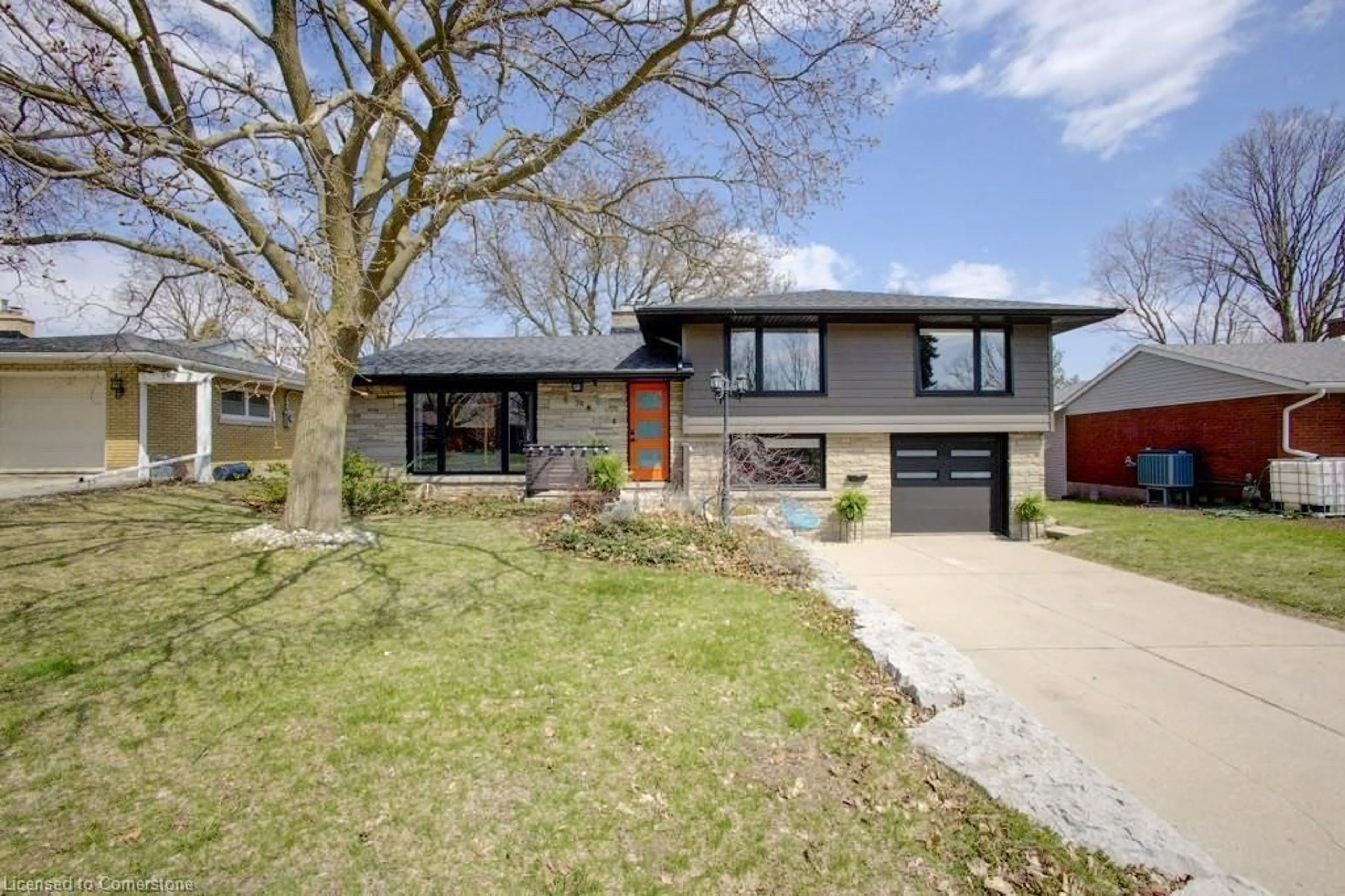 Home with brick exterior material, street for 74 Margaret Ave, Waterloo Ontario N2J 3P9