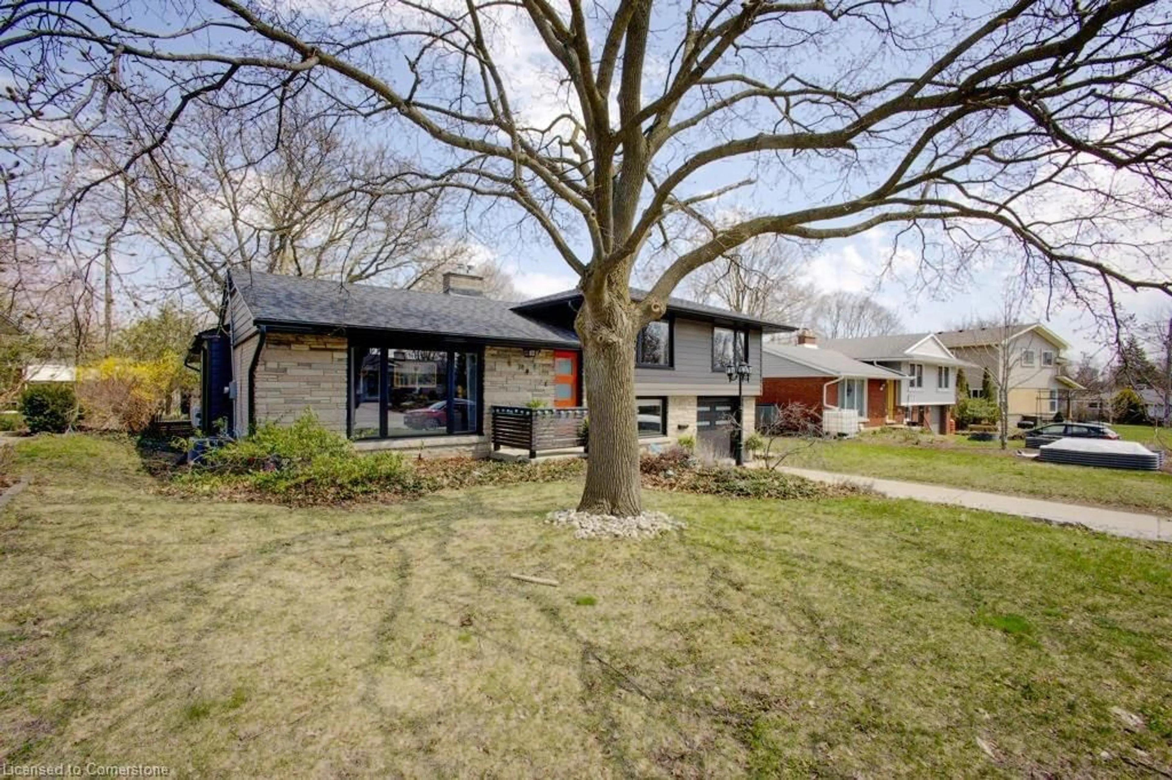 Home with brick exterior material, street for 74 Margaret Ave, Waterloo Ontario N2J 3P9