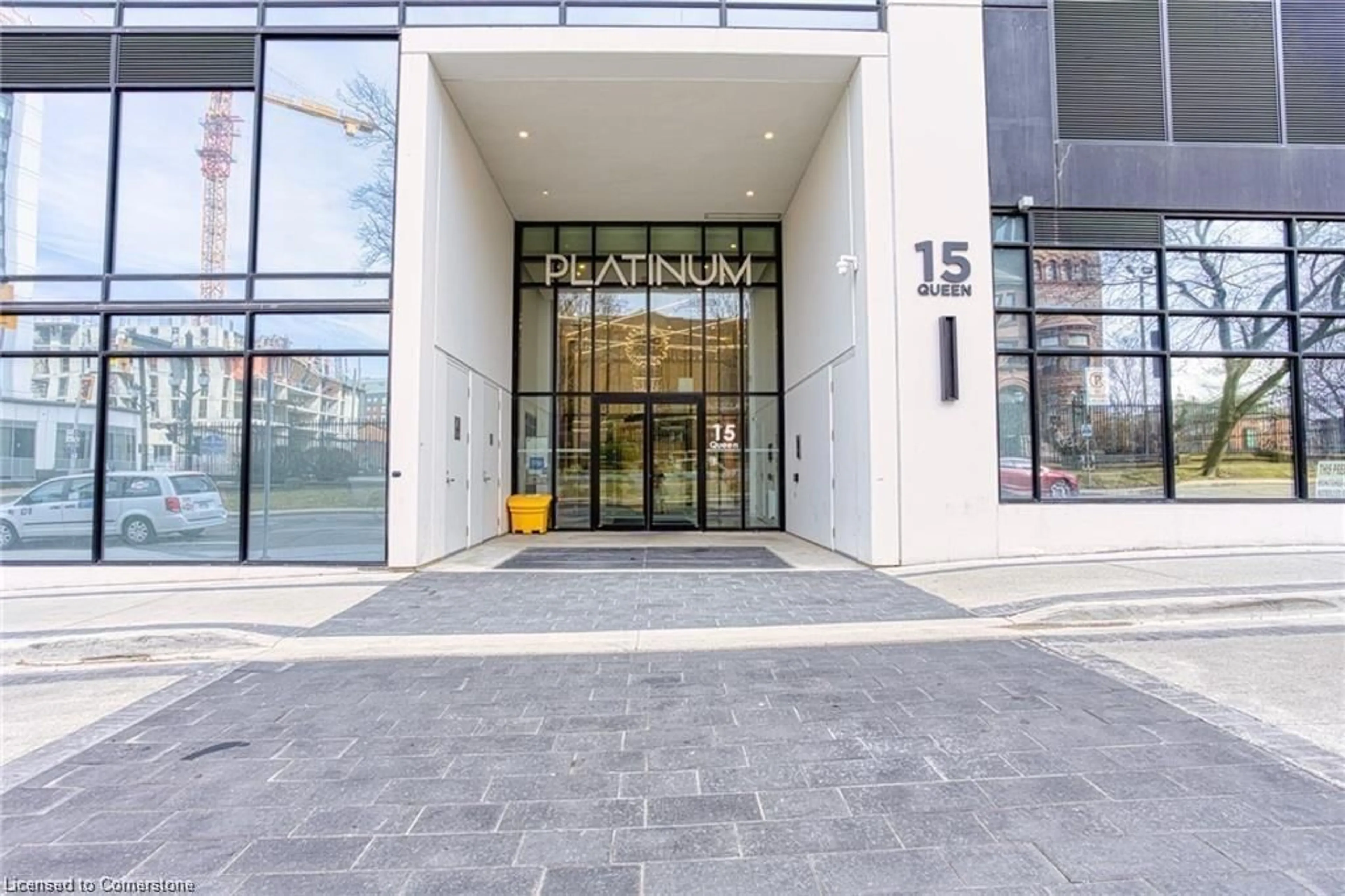 Indoor foyer for 15 Queen St #1909, Hamilton Ontario L8P 0C6