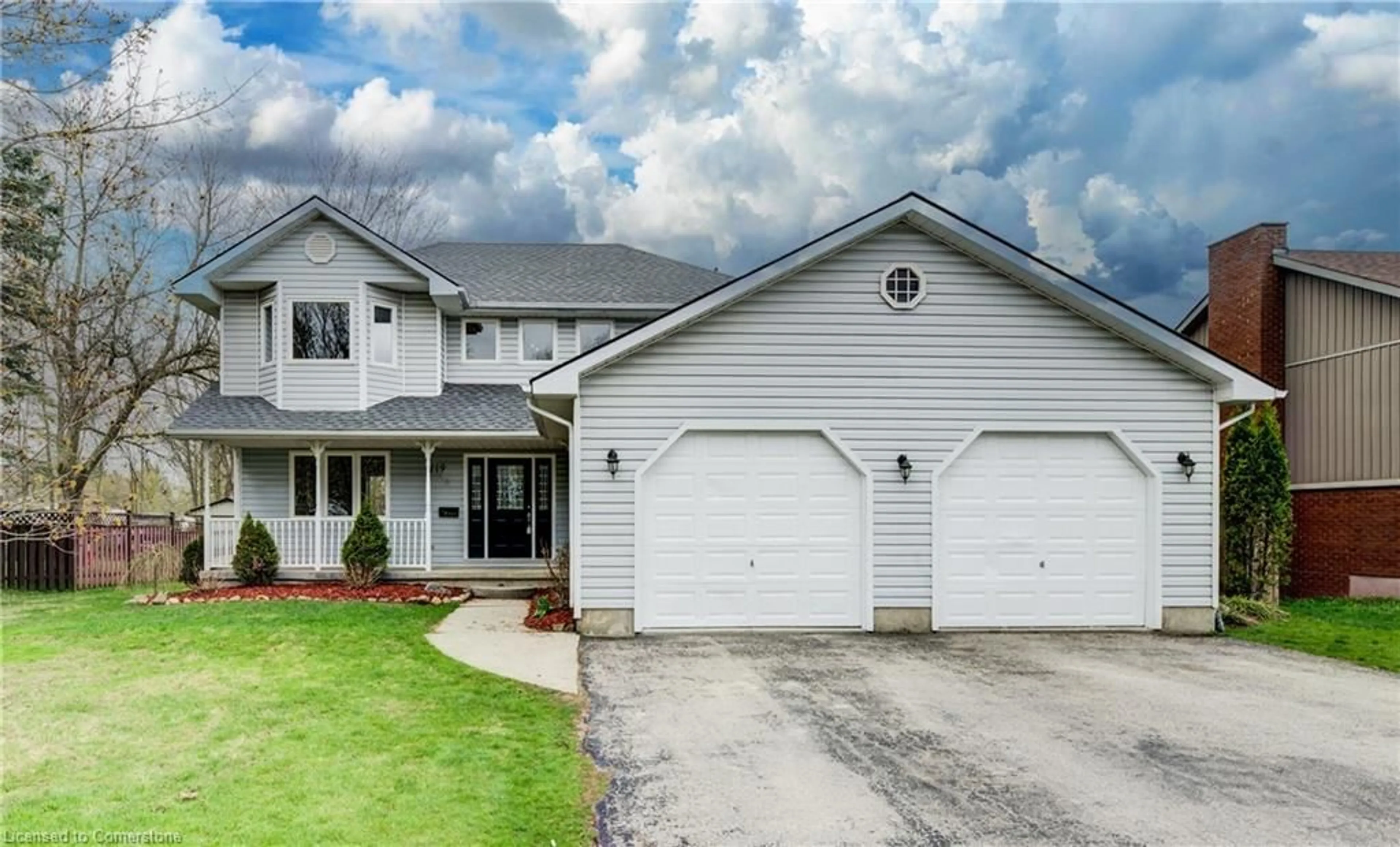 Home with vinyl exterior material, street for 219 Henry Lane, Palmerston Ontario N0G 2P0