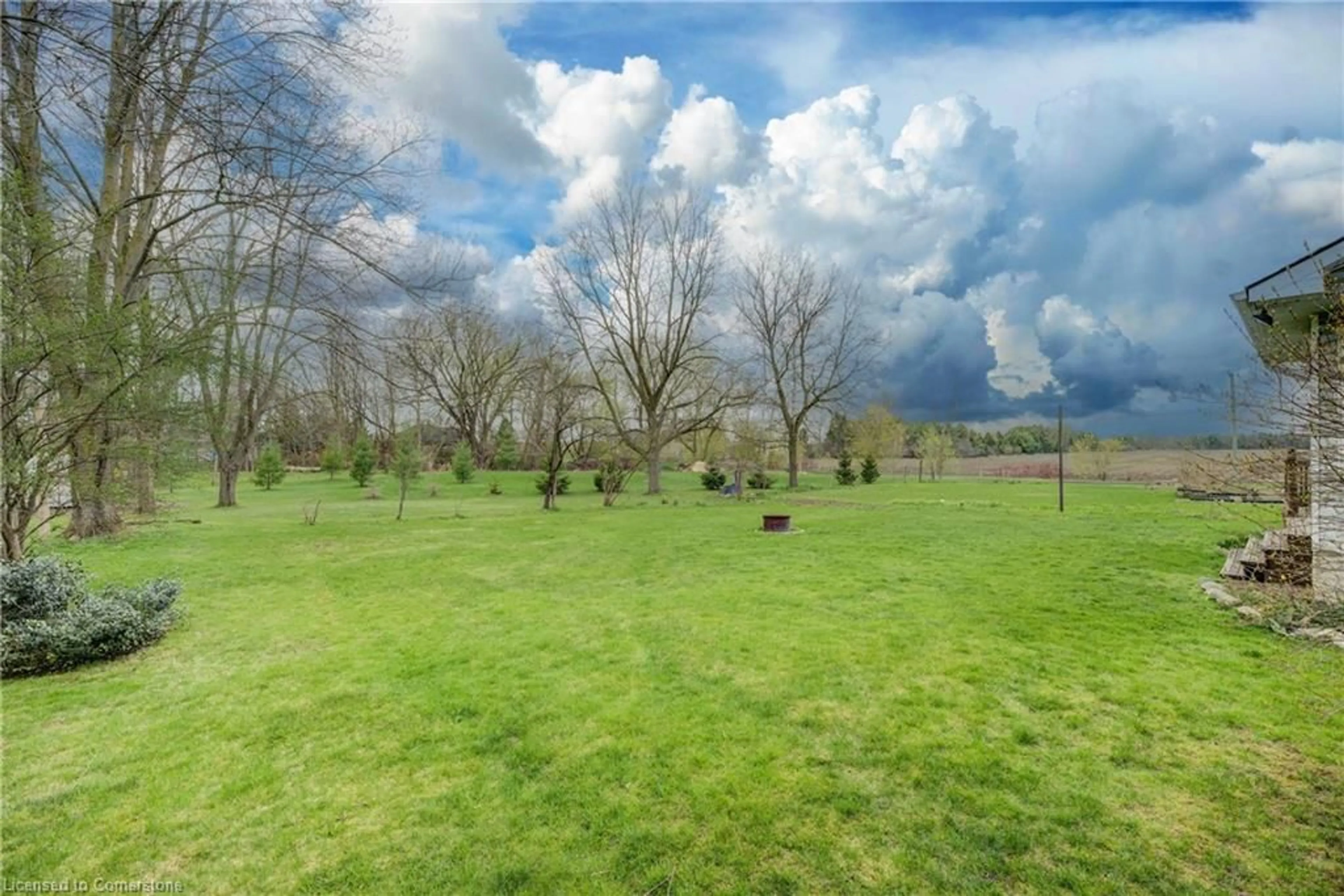 A pic from outside/outdoor area/front of a property/back of a property/a pic from drone, forest/trees view for 219 Henry Lane, Palmerston Ontario N0G 2P0