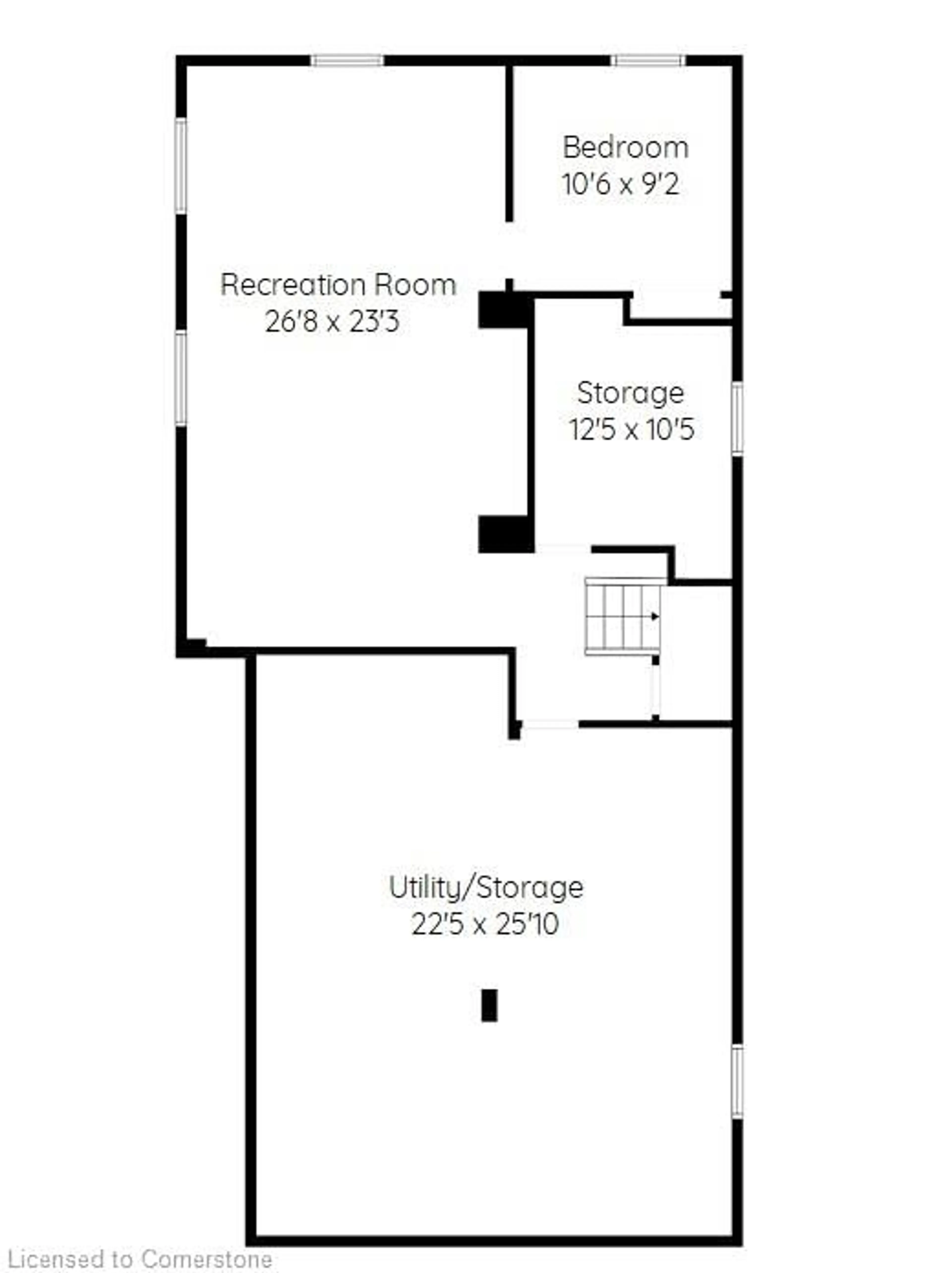Floor plan for 4 Sun Ave, Dundas Ontario L9H 5A5
