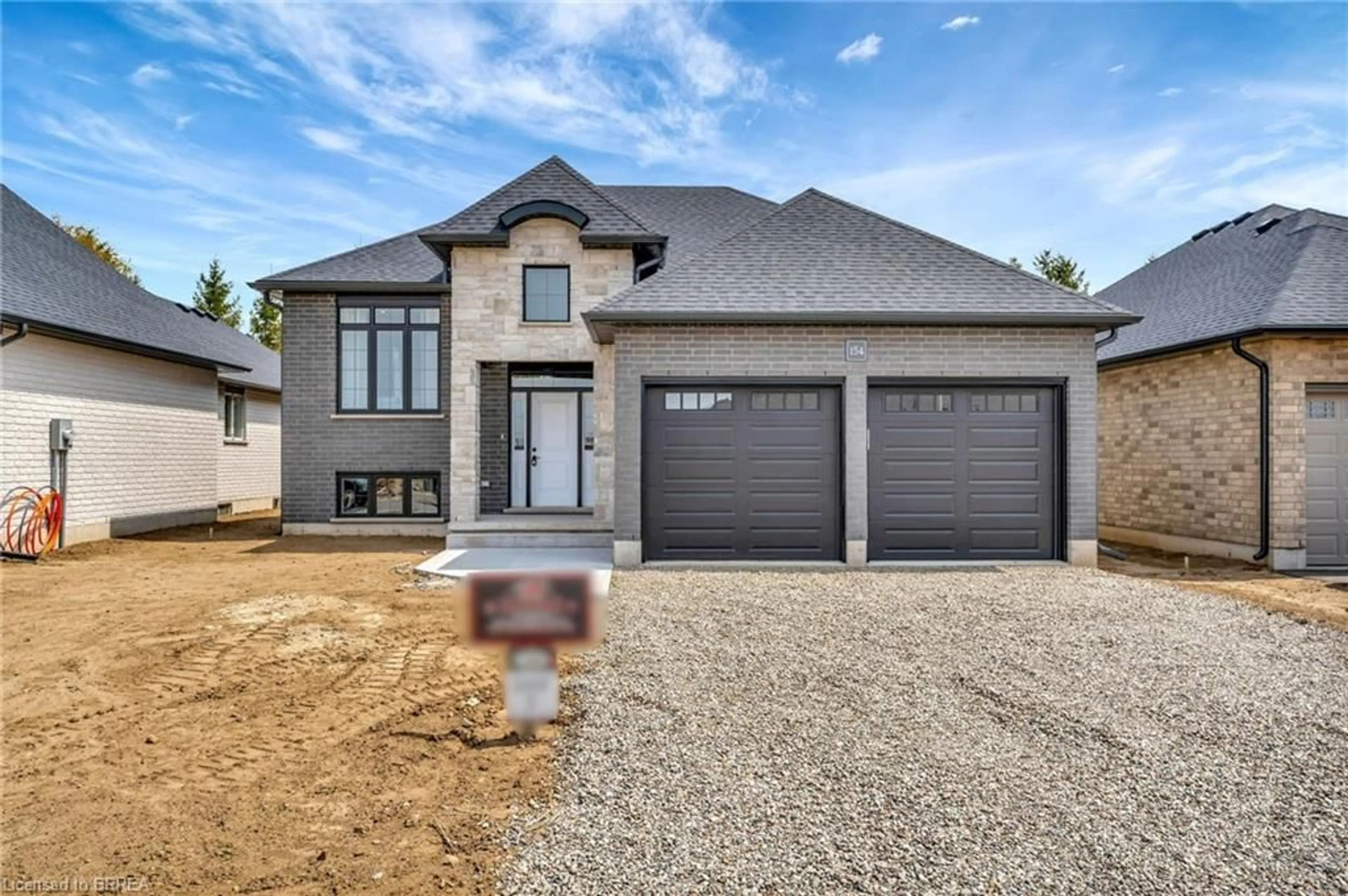 Home with brick exterior material, street for 154 Vanrooy Trail, Waterford Ontario N0E 1Y0